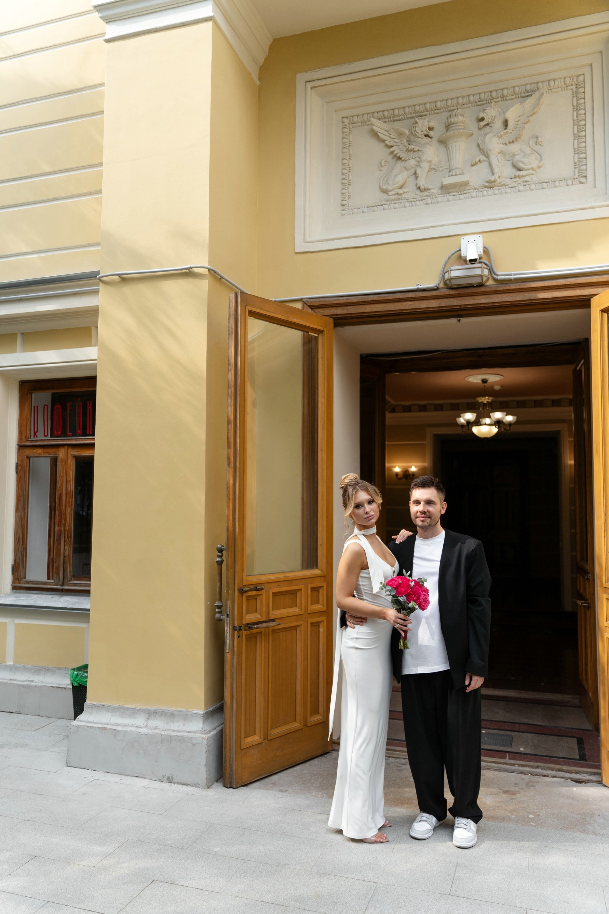 Фотограф на регистрацию брака на выездной площадке в библиотеке имени А.П. Боголюбова