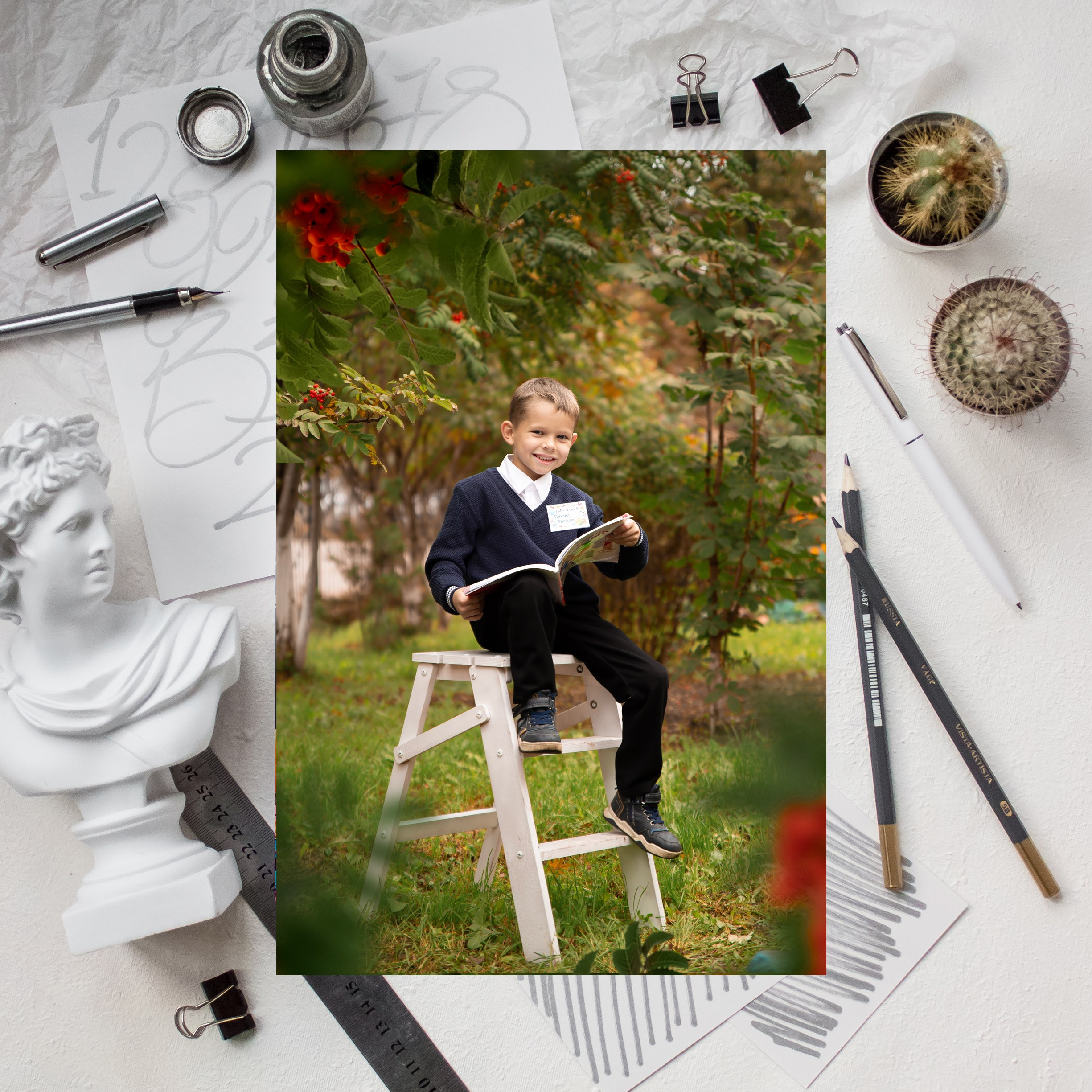 Виньетка. Выпускные альбомы в Томске. Леднева Олеся