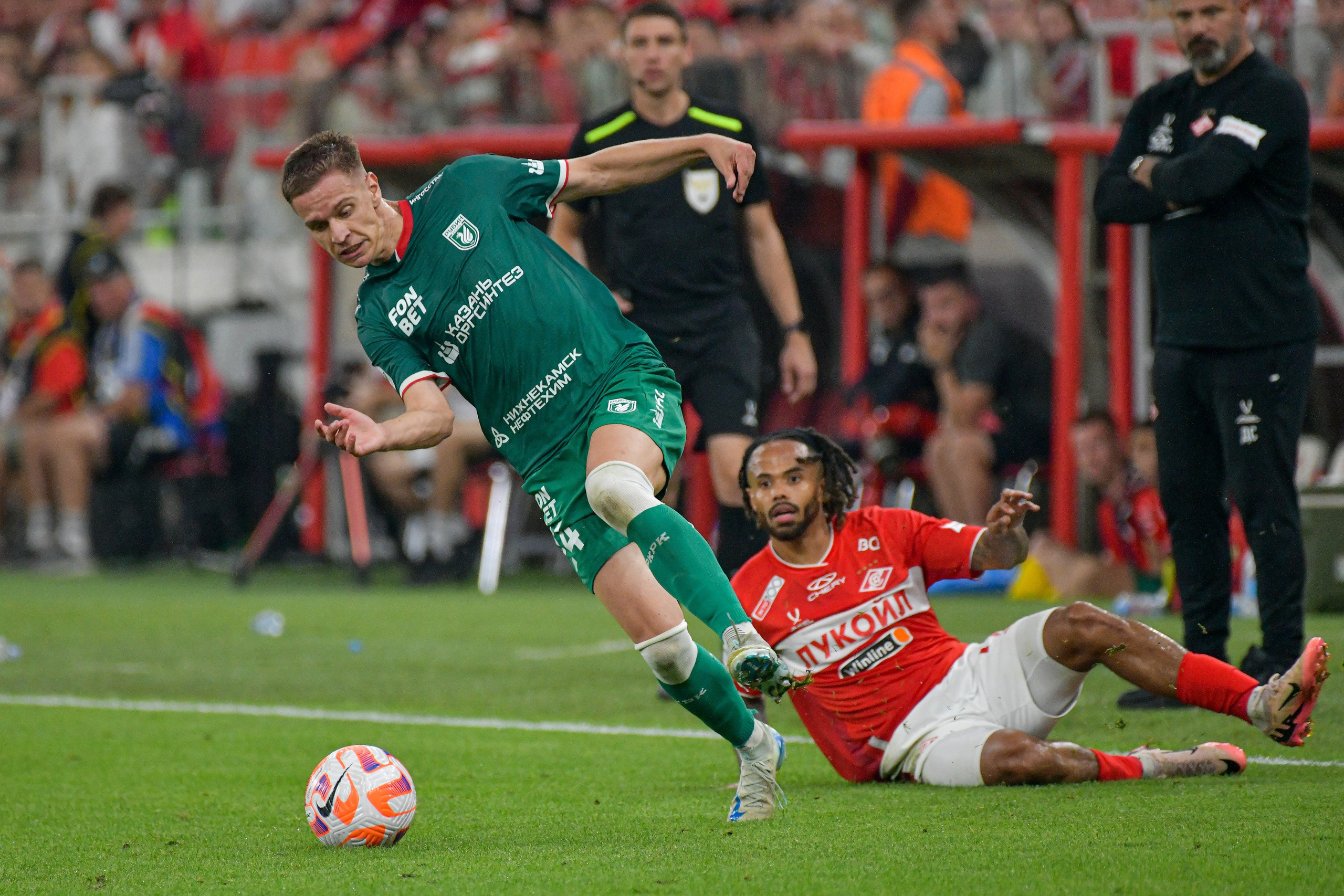 ФК «Спартак-Москва» — ФК «Рубин» 》1:0《 Чемпионат России по футболу. Российская Премьер-Лига. 7 тур. 31.08.2024 «Лукойл Арена» г. Москва. Свой взгляд через объектив