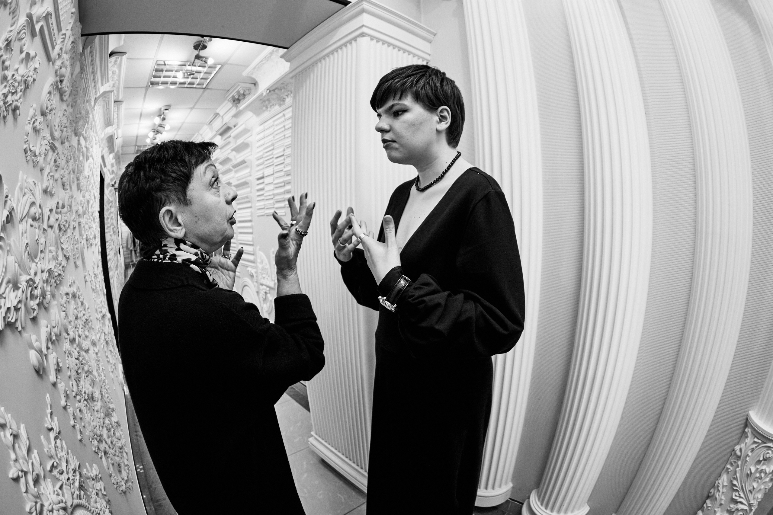 Проект «Соображаем на троих» лекция по А. Чехову в салоне «Аврора». Фотограф Юлия Маринина