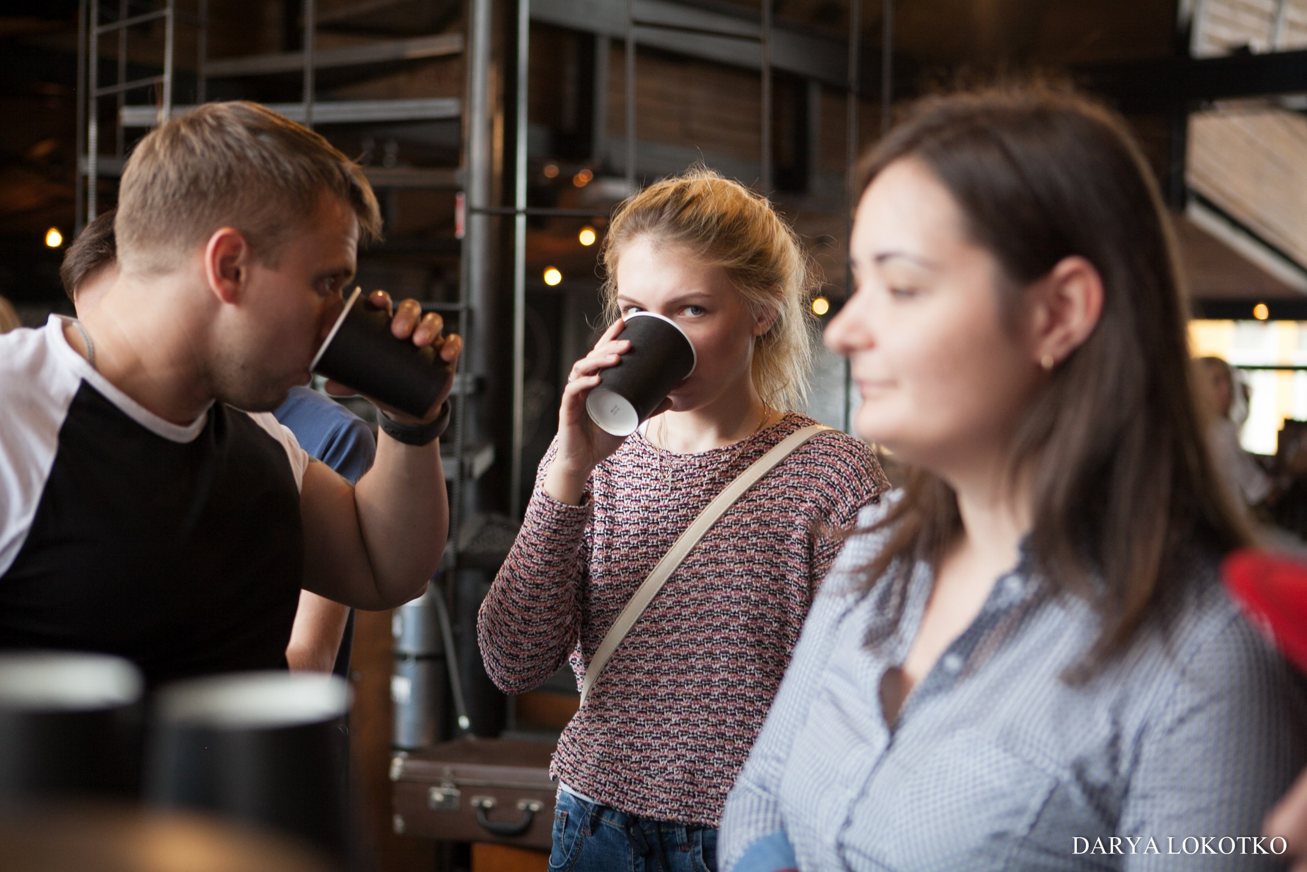 Лекция от Woodcoffee + дегустация кофе. Фотограф Дарья Локотко в Красноярске