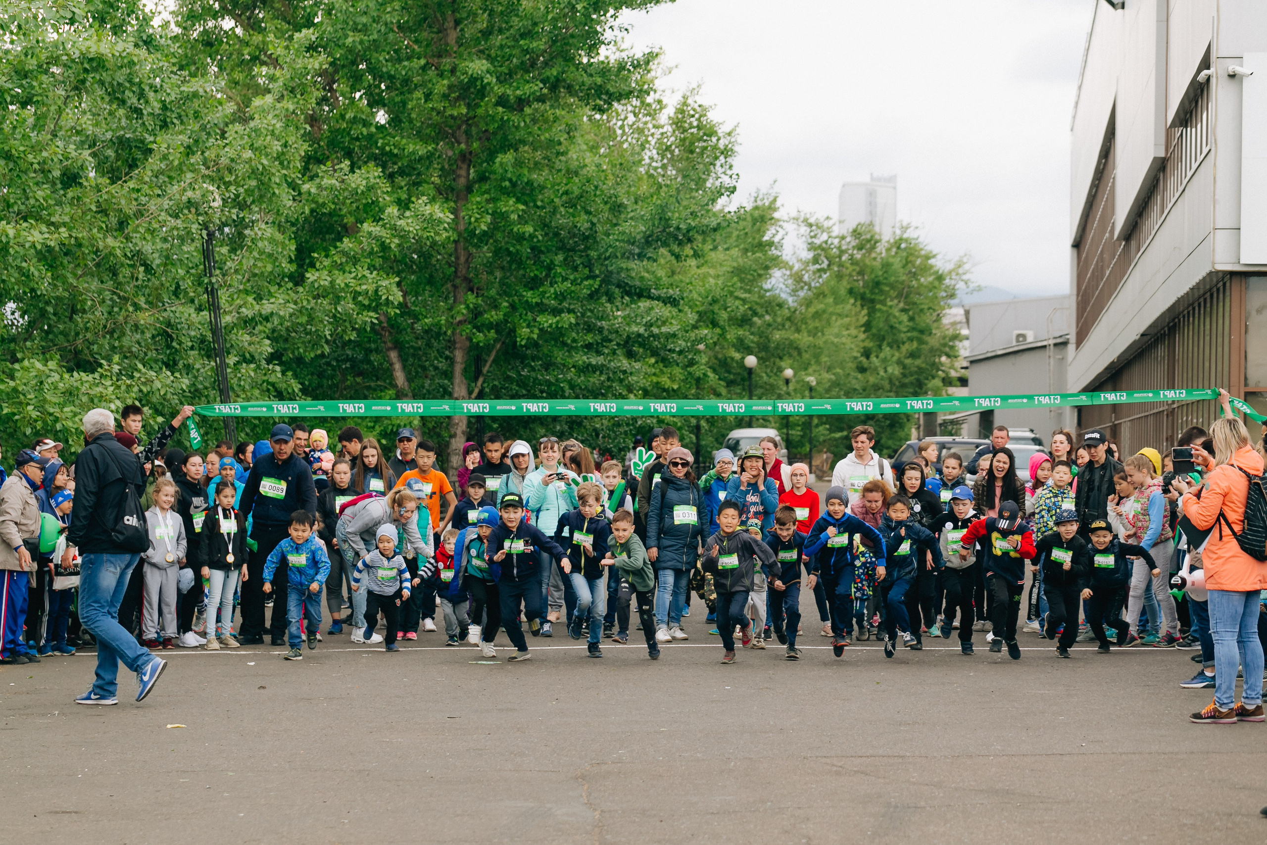 Зеленый марафон Сбербанка. Свадебный и семейный фотограф в Улан-Удэ