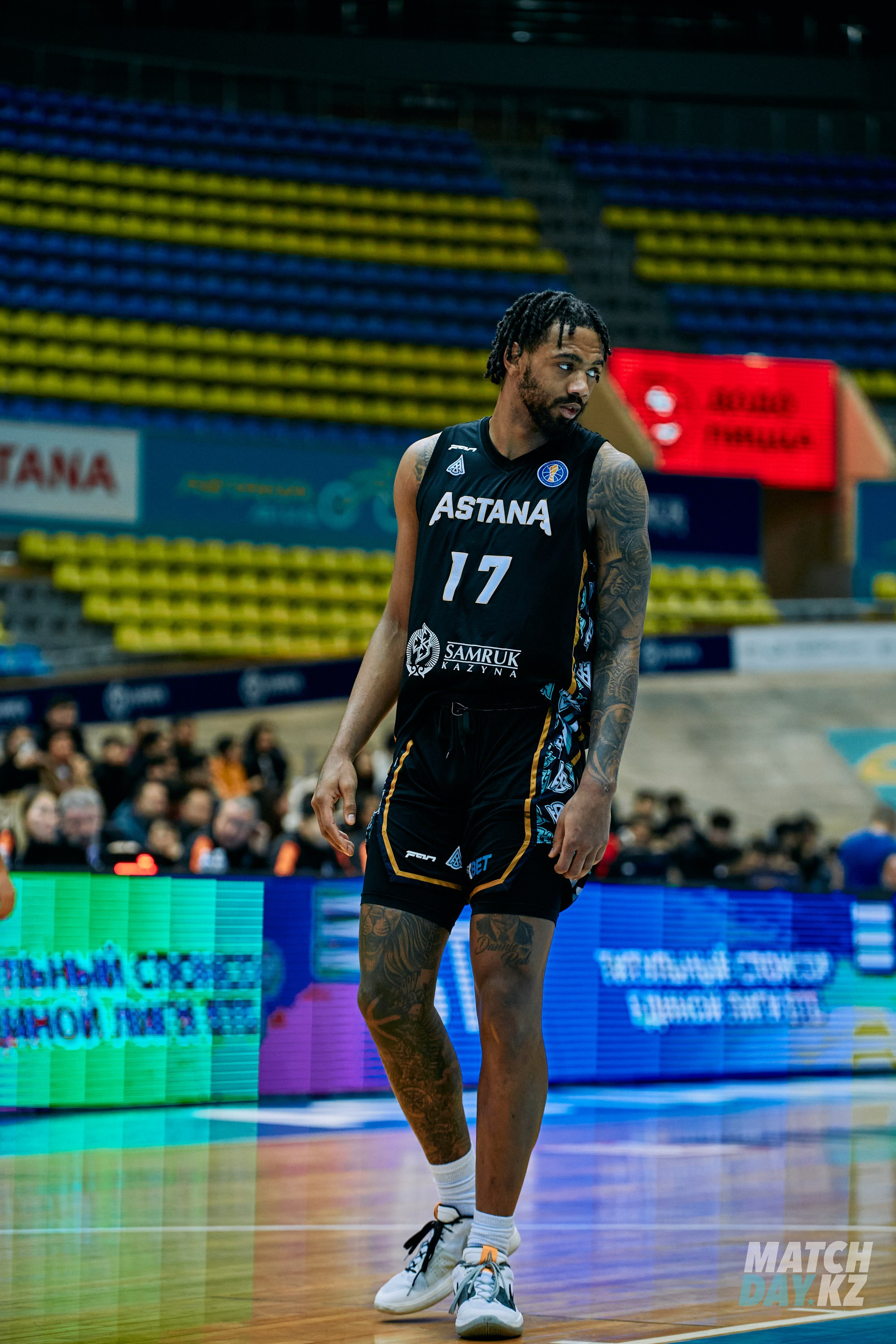 VTB League (Astana — Enisey) 01 February 2024. Professional photo & Event agency (Kazakhstan, Astana)