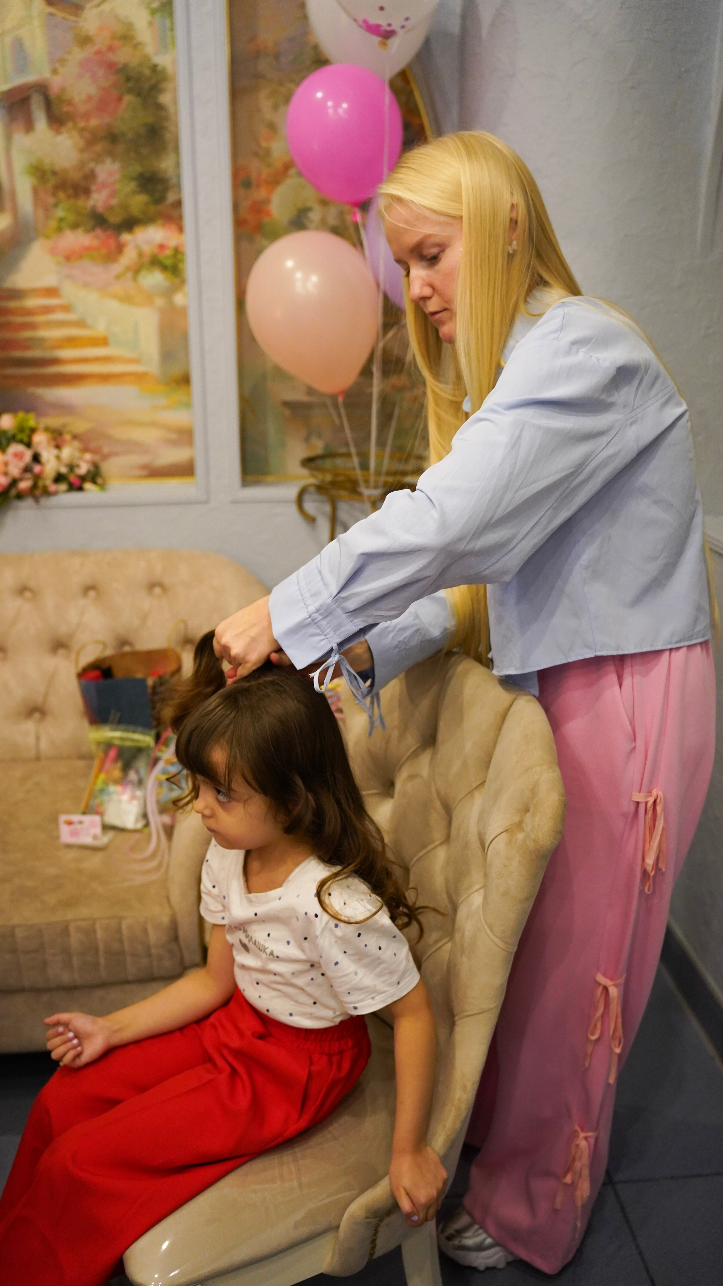 Спа-девичник на День Рождения (1). Афропрически, косы, прически с канекалоном в г. Клин