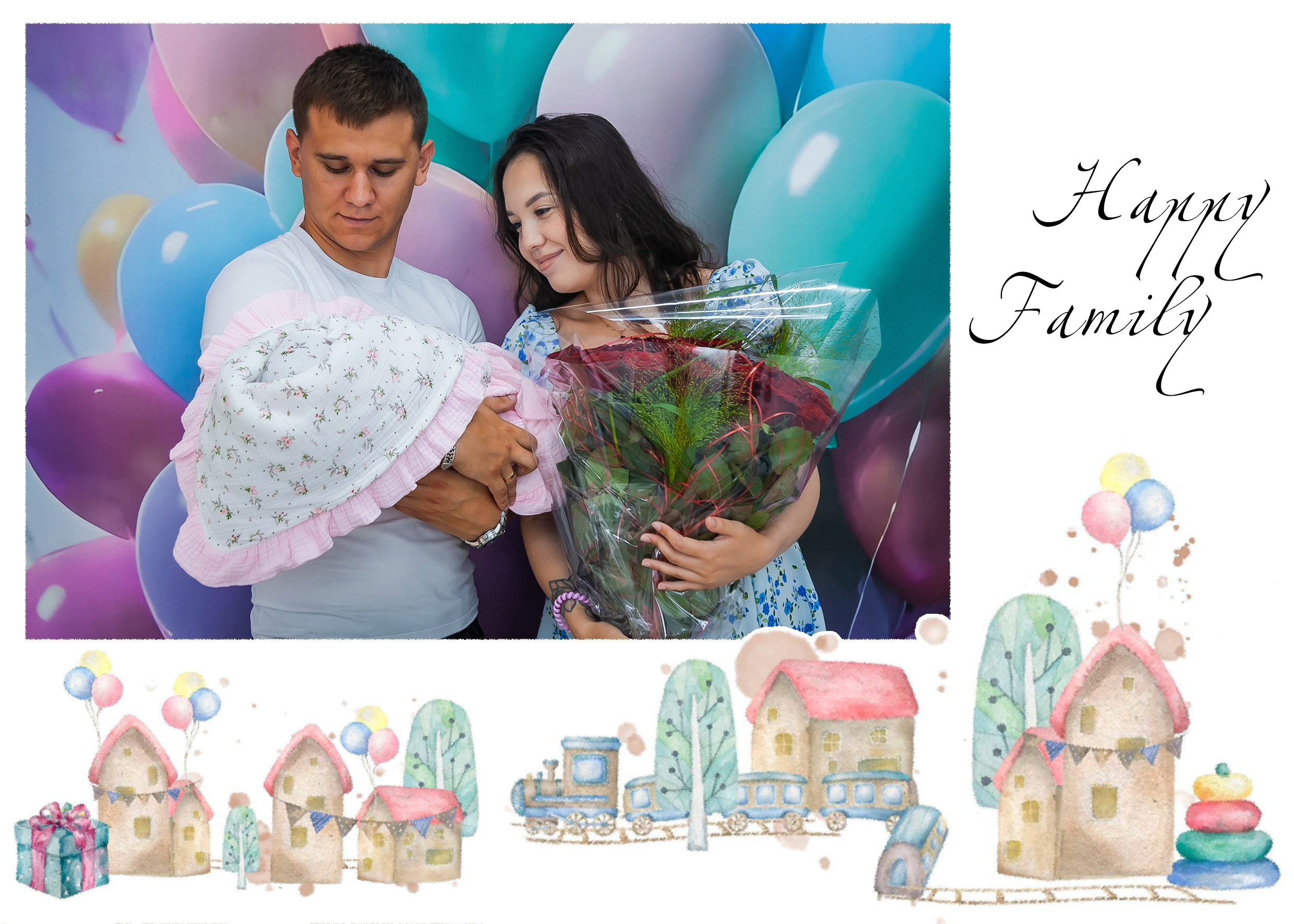 СЪЁМКА ВЫПИСКИ ИЗ РОДДОМА. Фотограф в Крыму