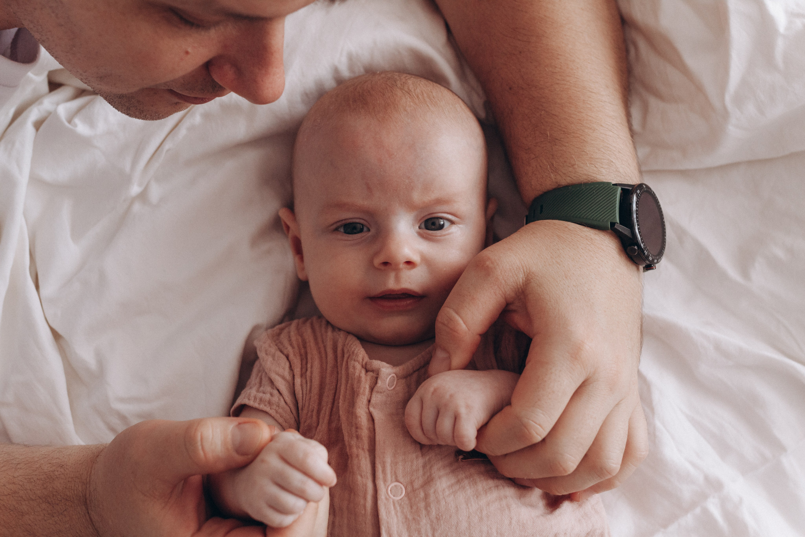 Тимофей 3 месяца. Фотограф новорожденных в Тюмени