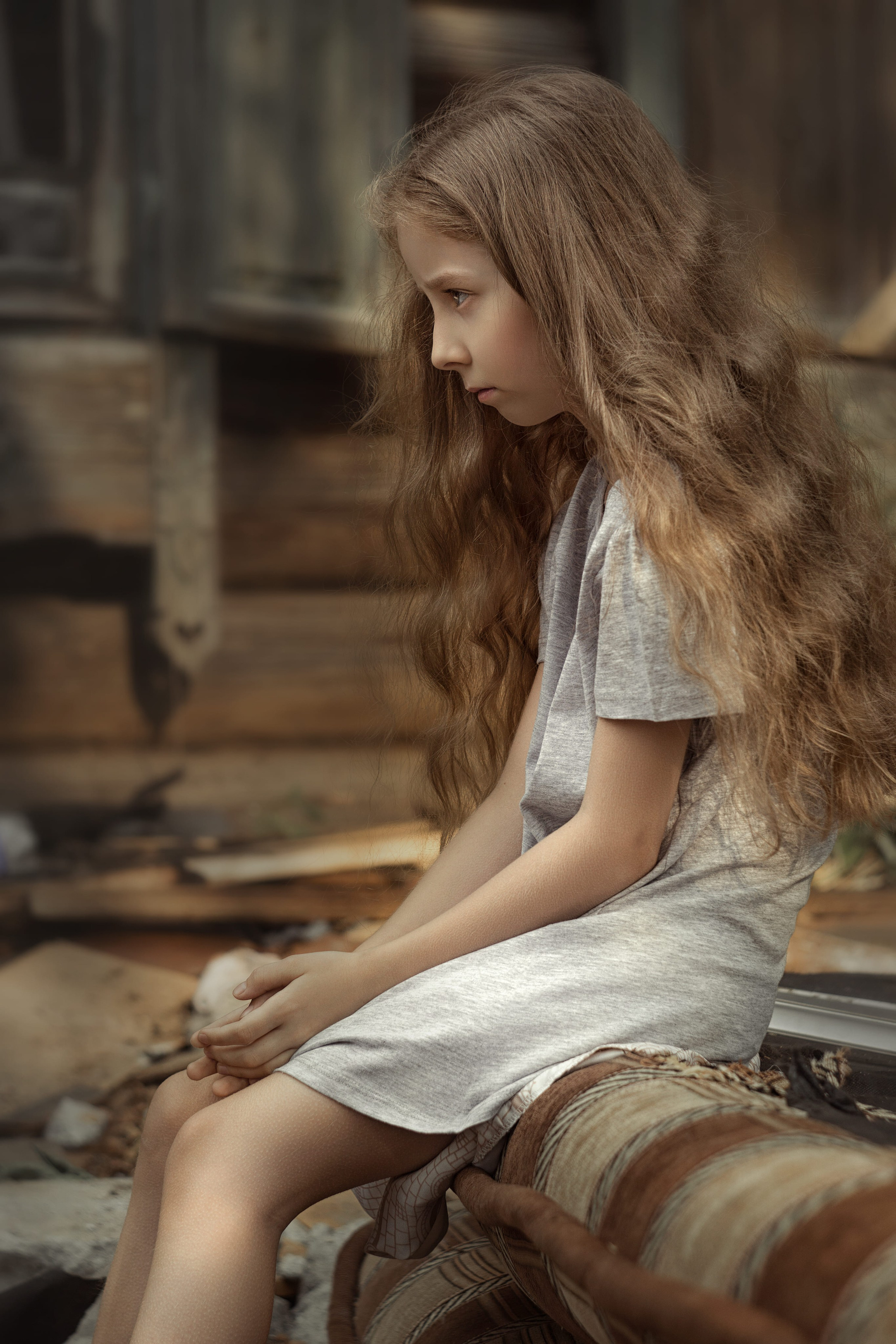 Фотопроект «Выселение маленькой Даши»