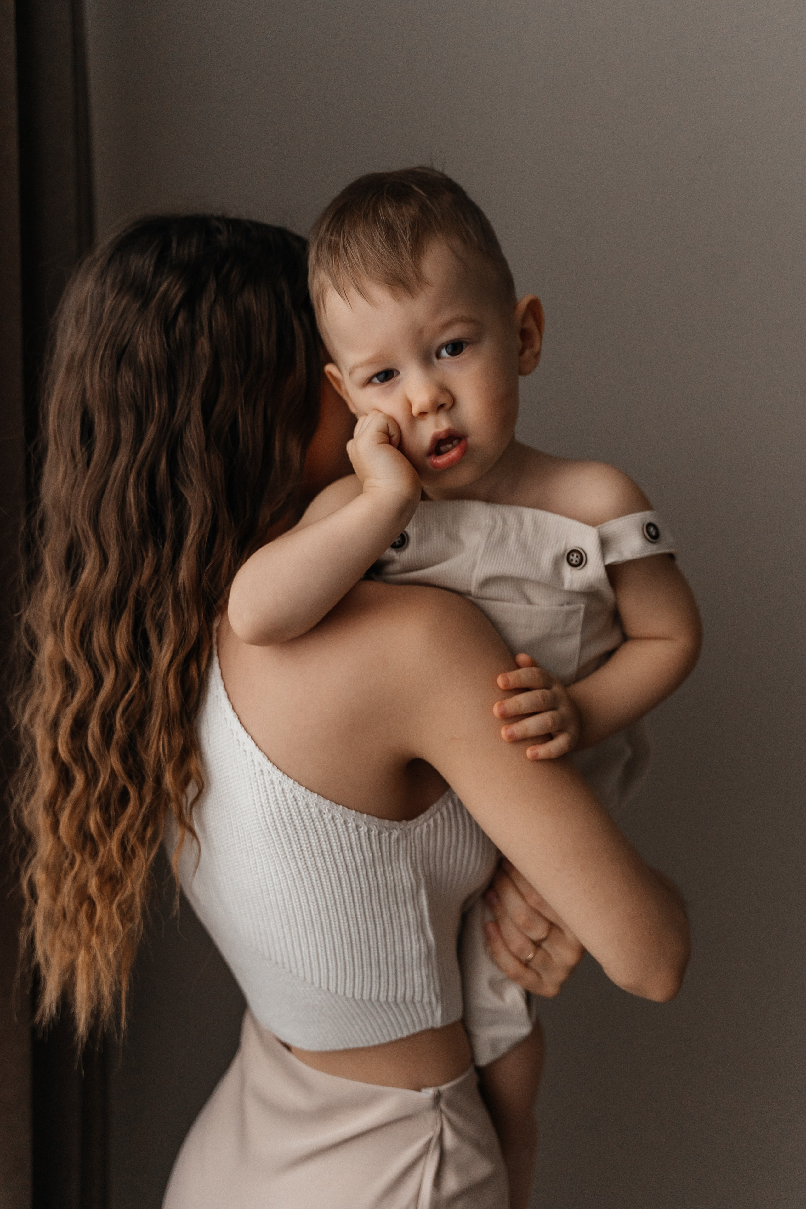 Вадим, Юля и Мирон. Волик Мария