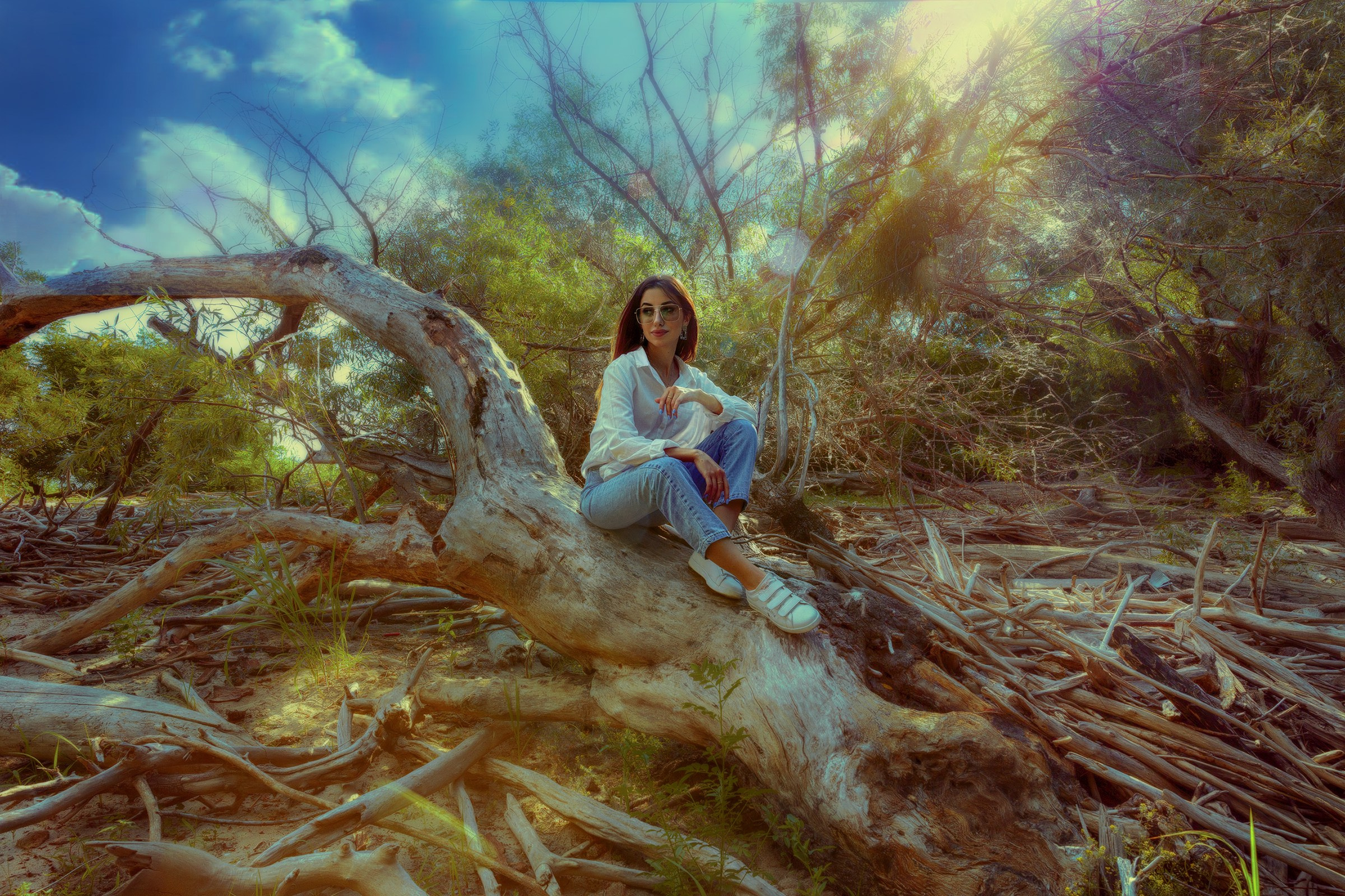 солнечный закат