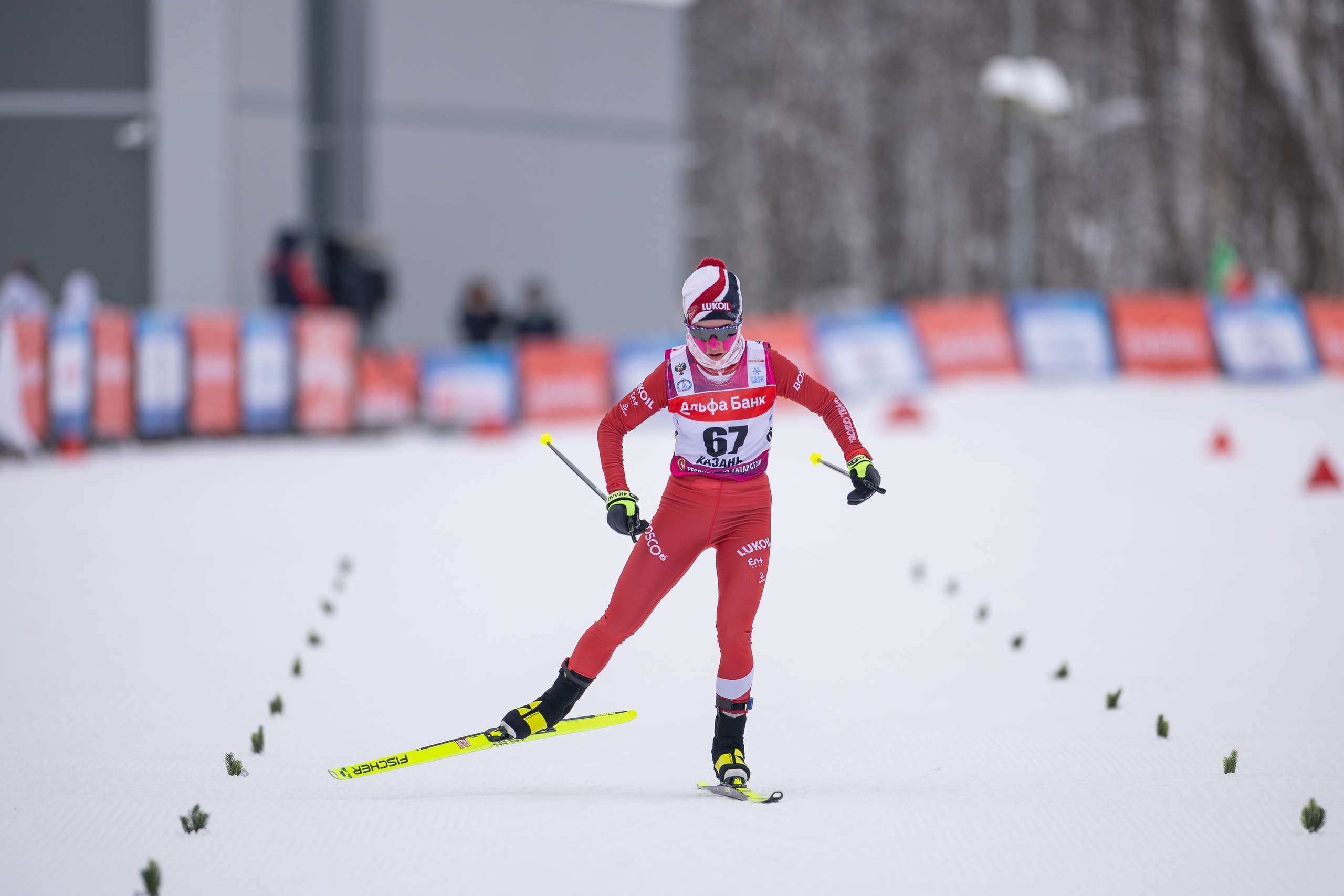 Кубок Росси по лыжным гонкам 2024. Женщины 10 км. Спортивный репортажный фотограф Казань Нафис Сиразетдинов