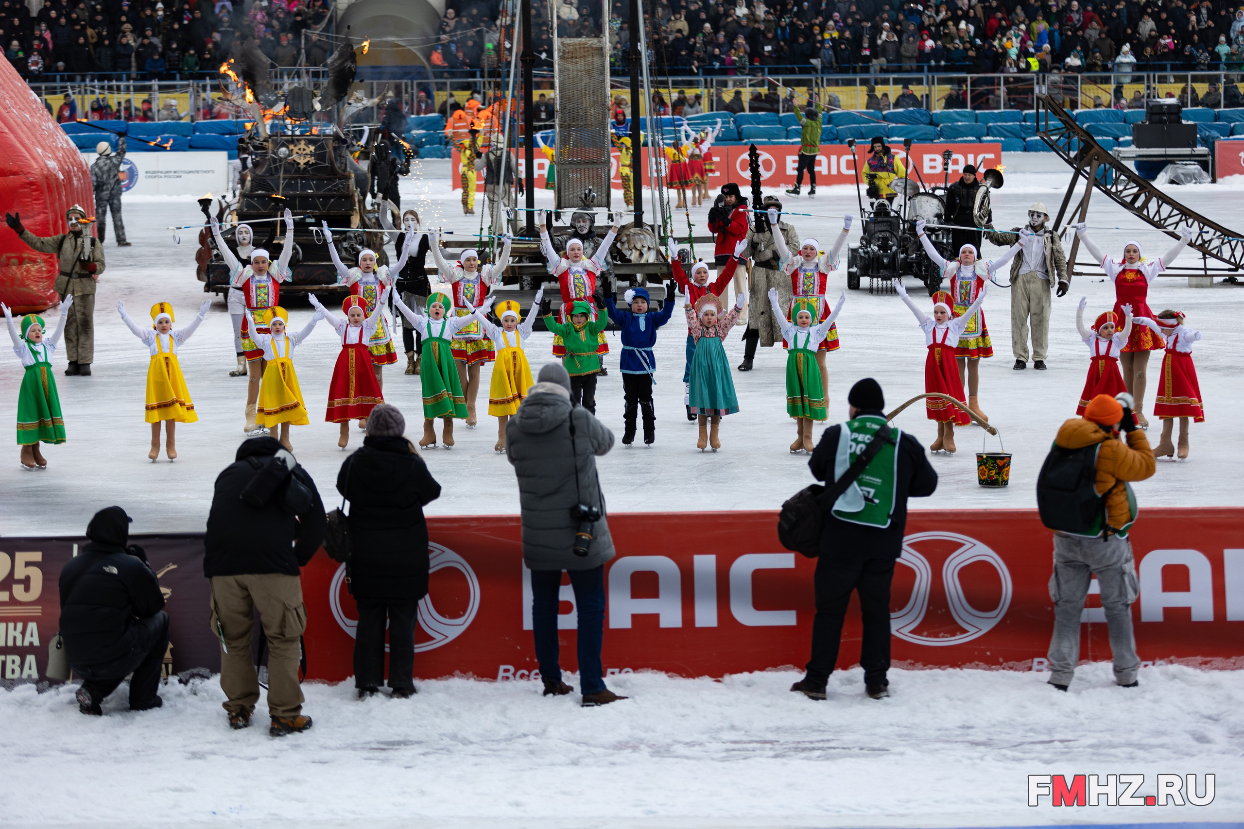 BAIC личный чемпионат России по мотогонкам на льду. 15.02.25. Фотограф Ольга Гирусова «Пантерочка» Москва