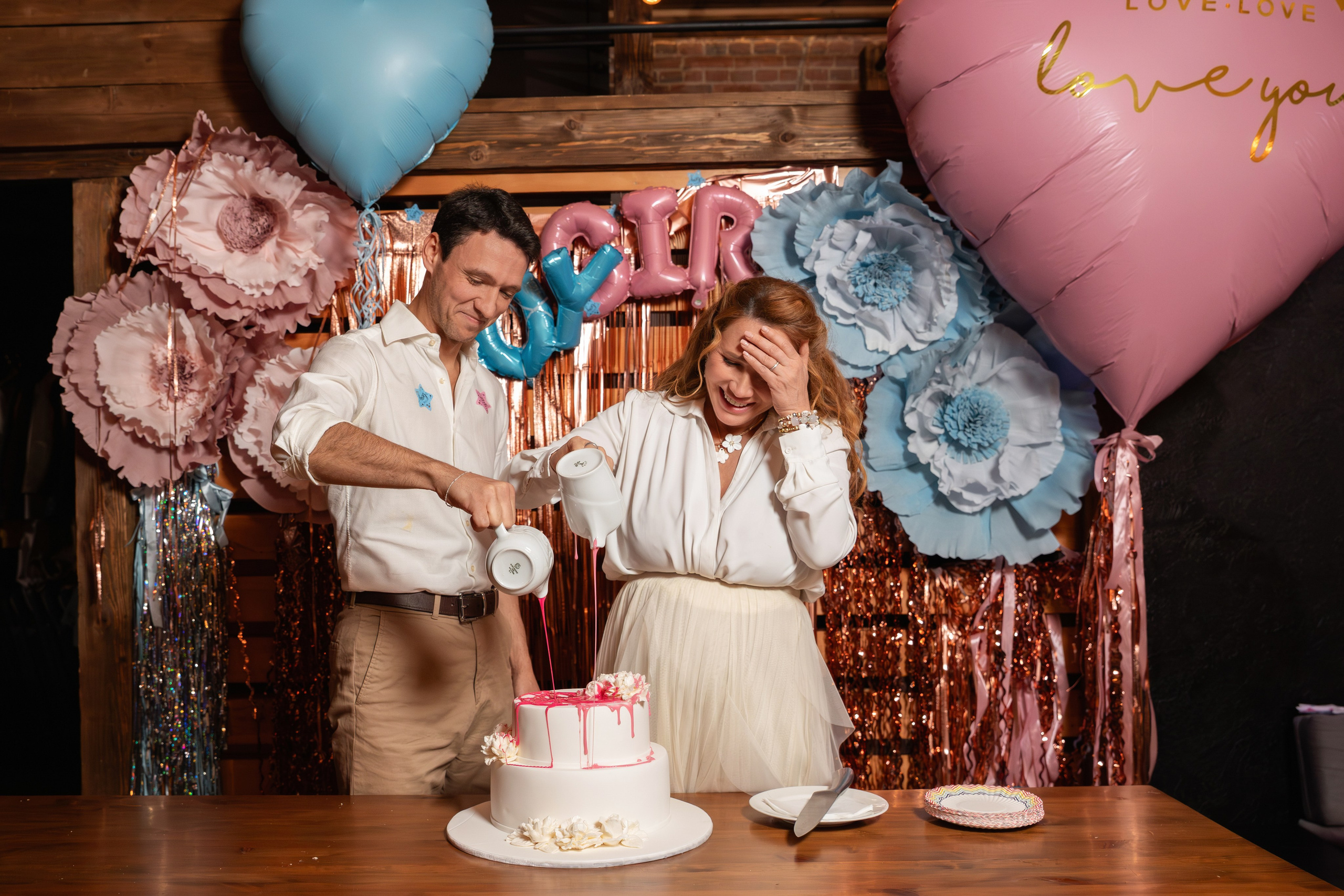 Gender party. Семейный и женский фотограф в Москве Надежда Воробьева