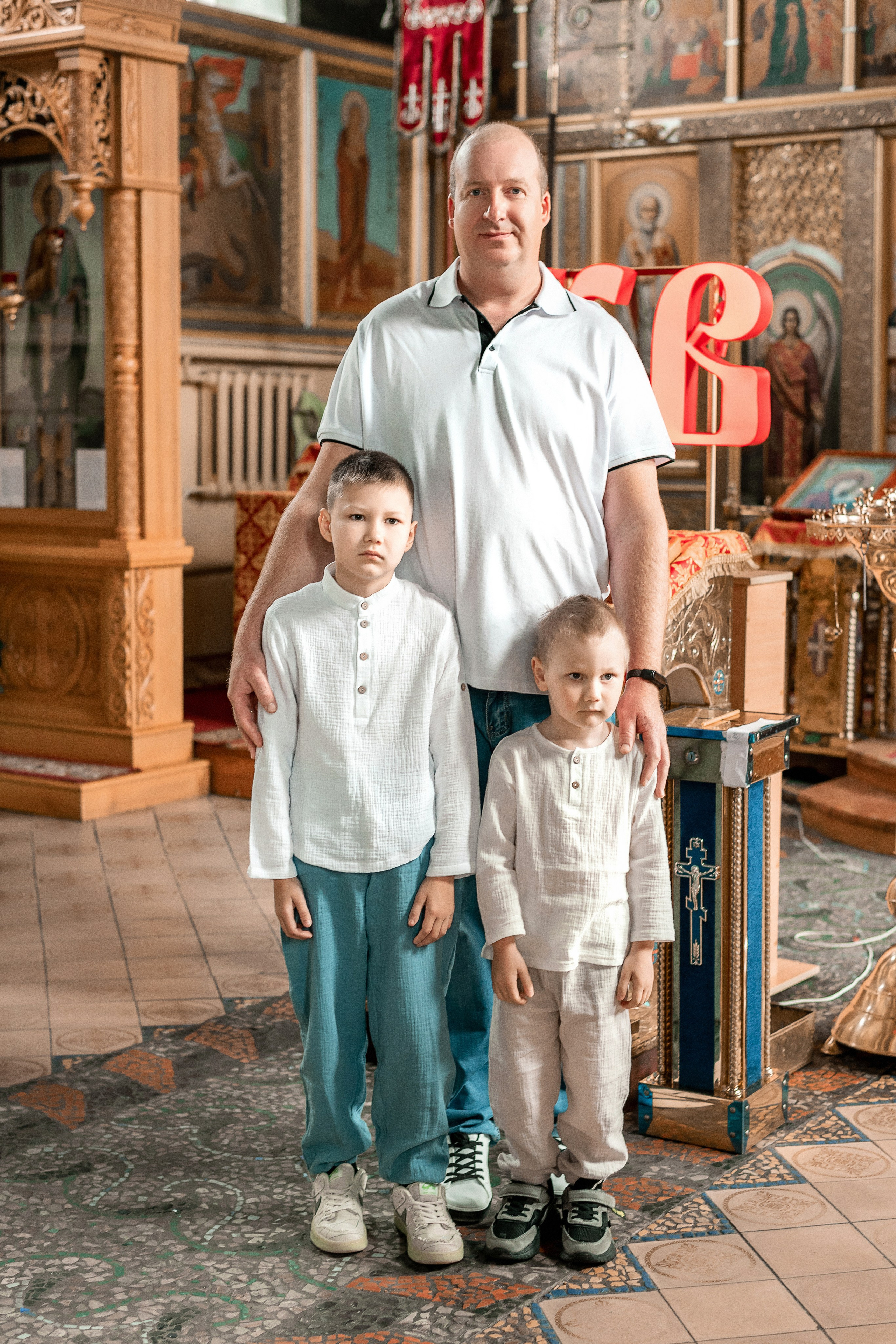 Крещение Киры и Темы. Семейный и детский фотограф Наталья Горда