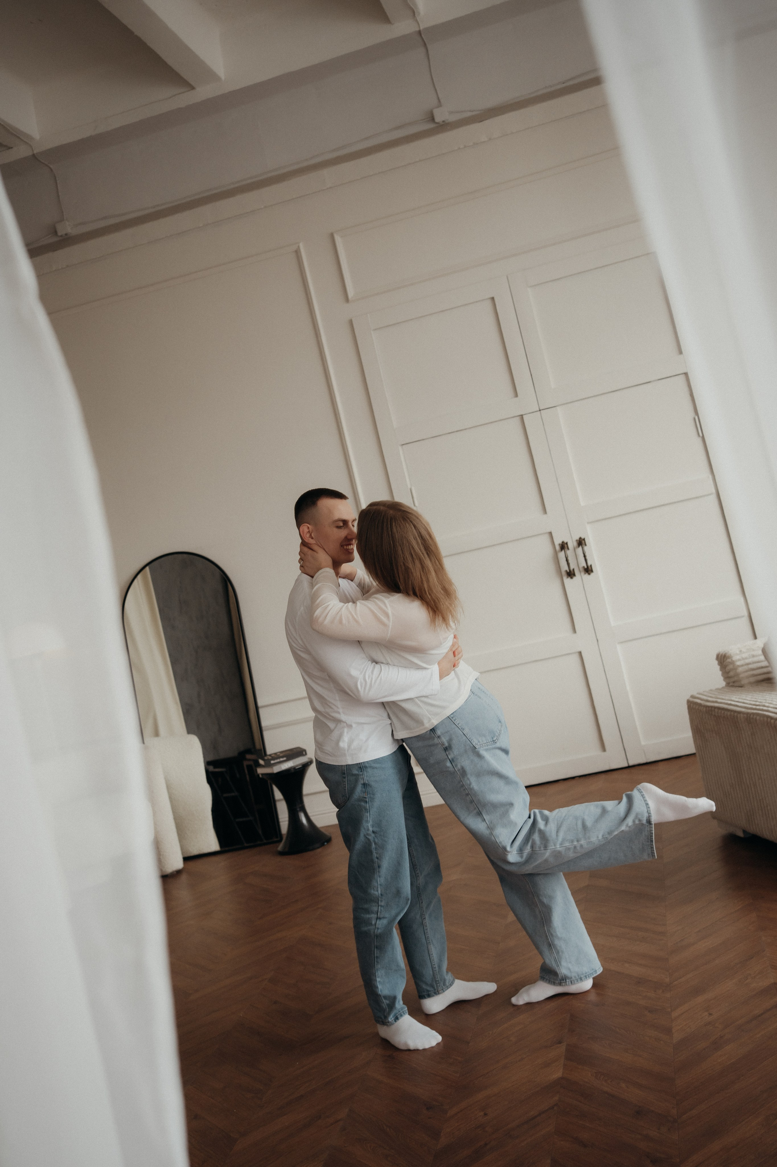 Парная фотосессия в студии в Архангельске. Портретный и свадебный фотограф в Архангельске Елизавета Стрекаловская