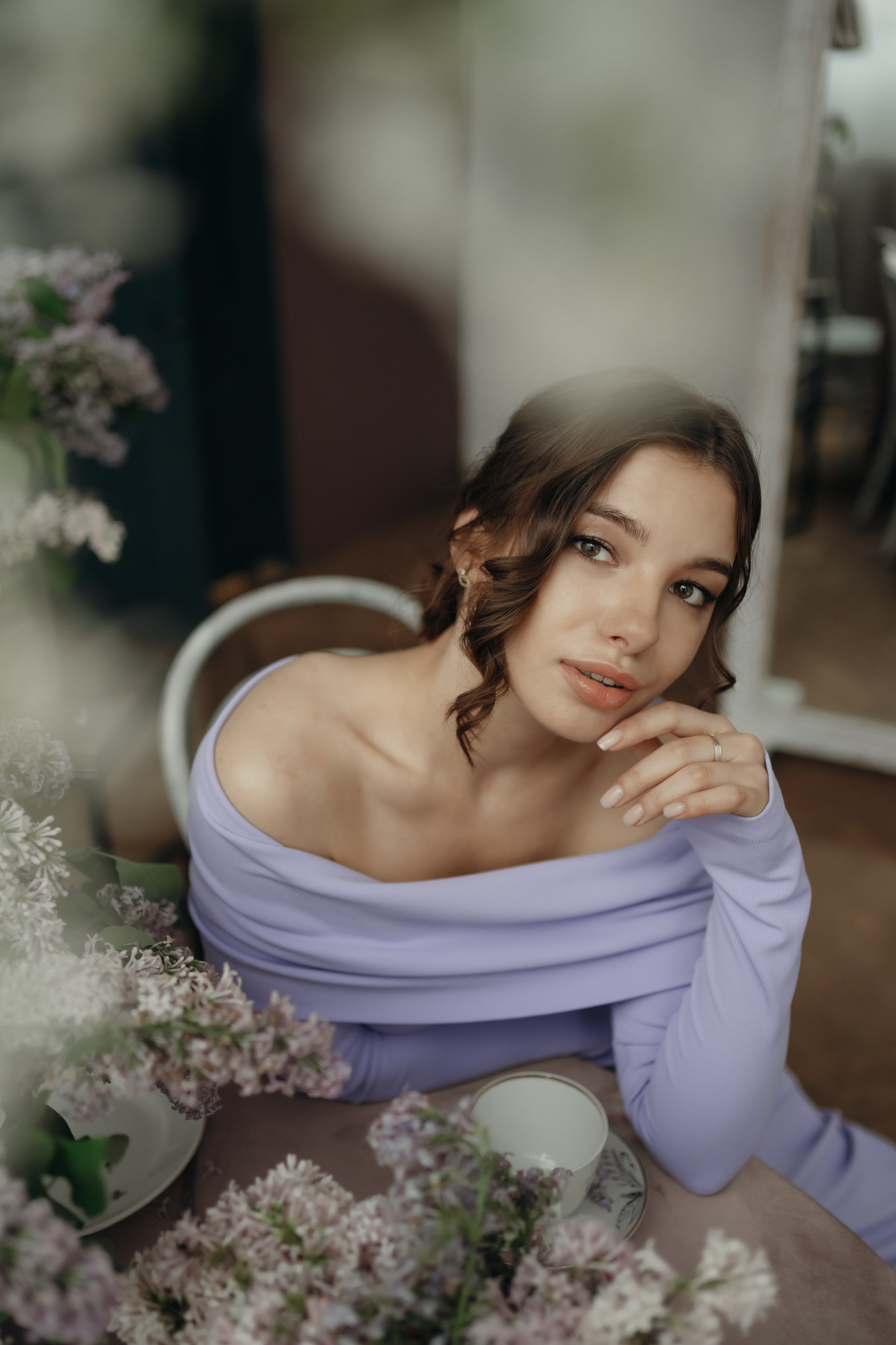 Женская фотосессия в студии в Архангельске. Портретный и свадебный фотограф в Архангельске Елизавета Стрекаловская