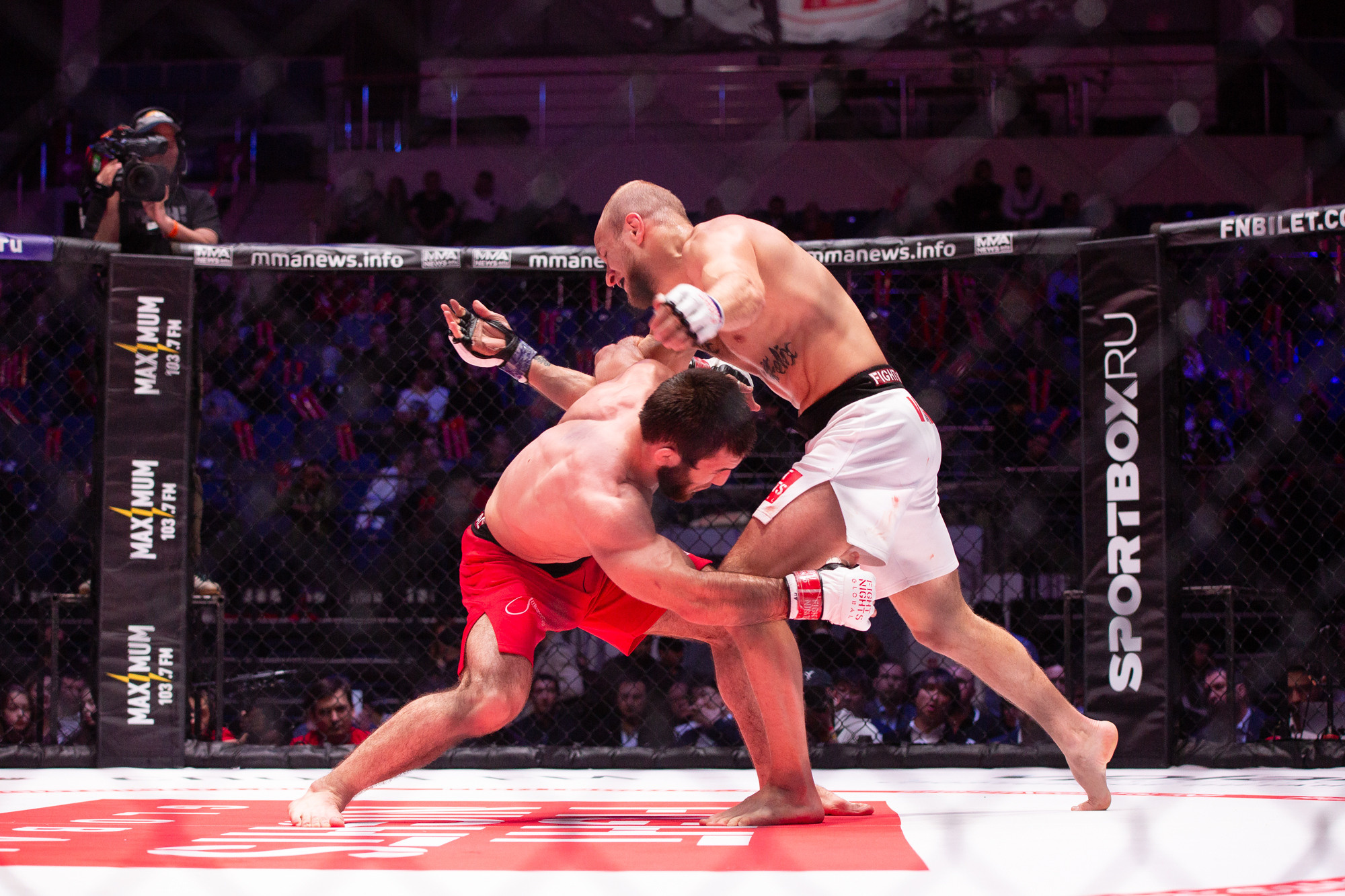 Fight Nights Global. Фотограф Арсений Гуров