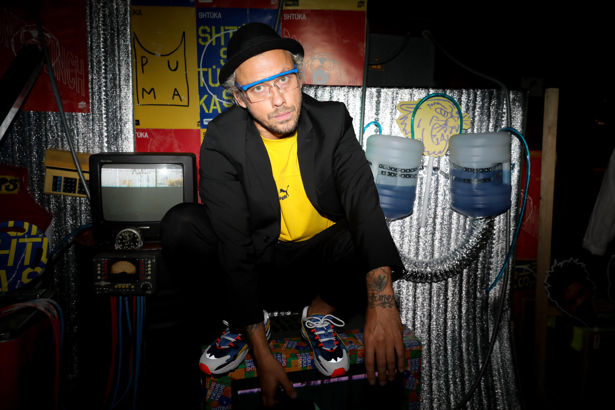 PUMA noir basketball. Фотограф Арсений Гуров