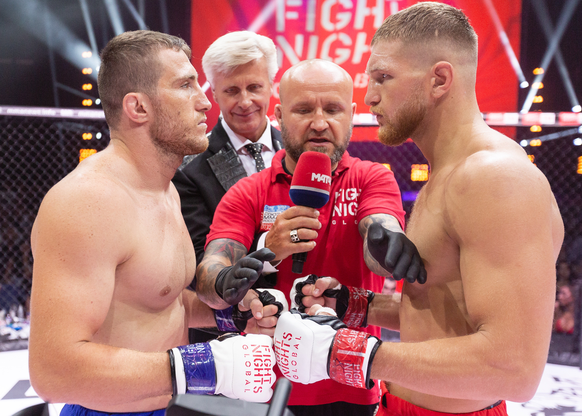 Fight Nights Global. Фотограф Арсений Гуров