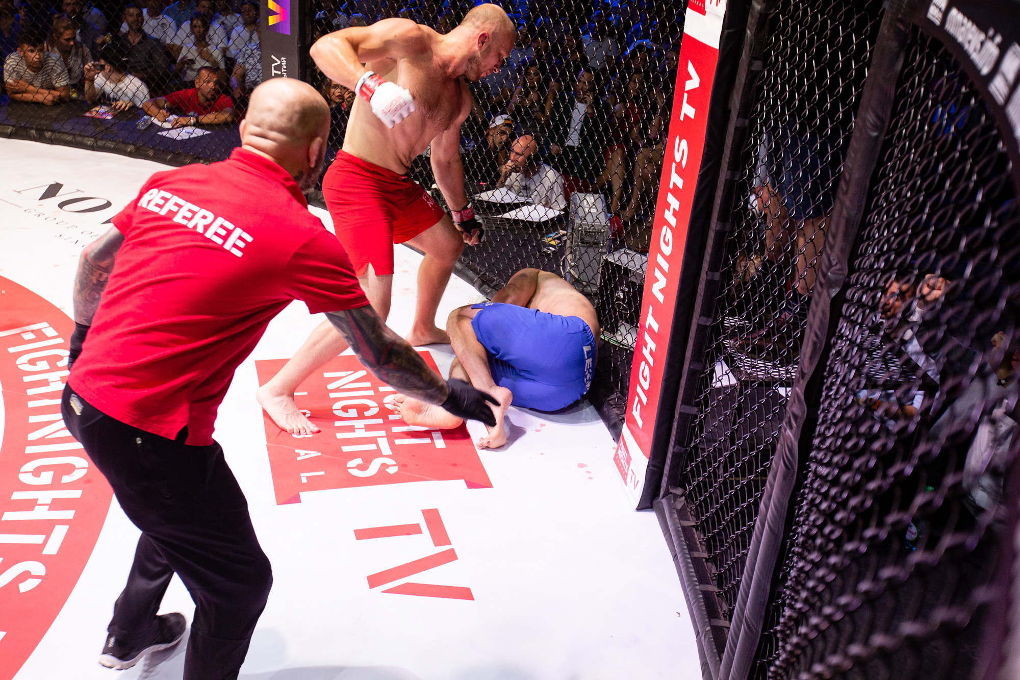 Fight Nights Global. Фотограф Арсений Гуров