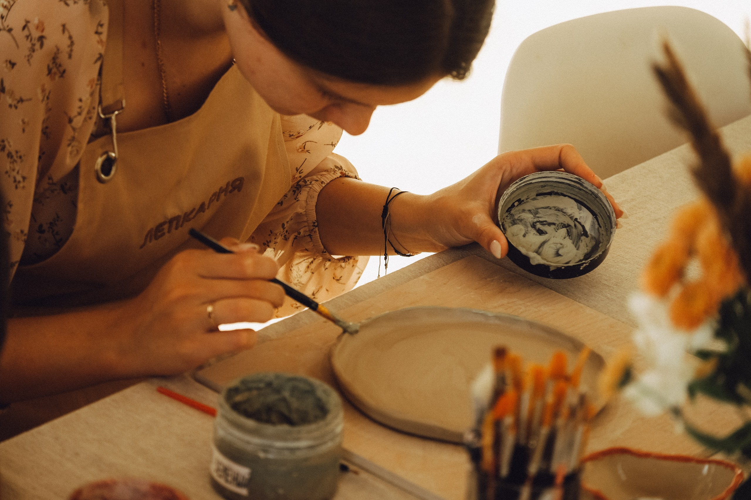 Любовь в студии лепки. Профессиональный фотограф, Санкт-Петербург — Виктория Богомолова