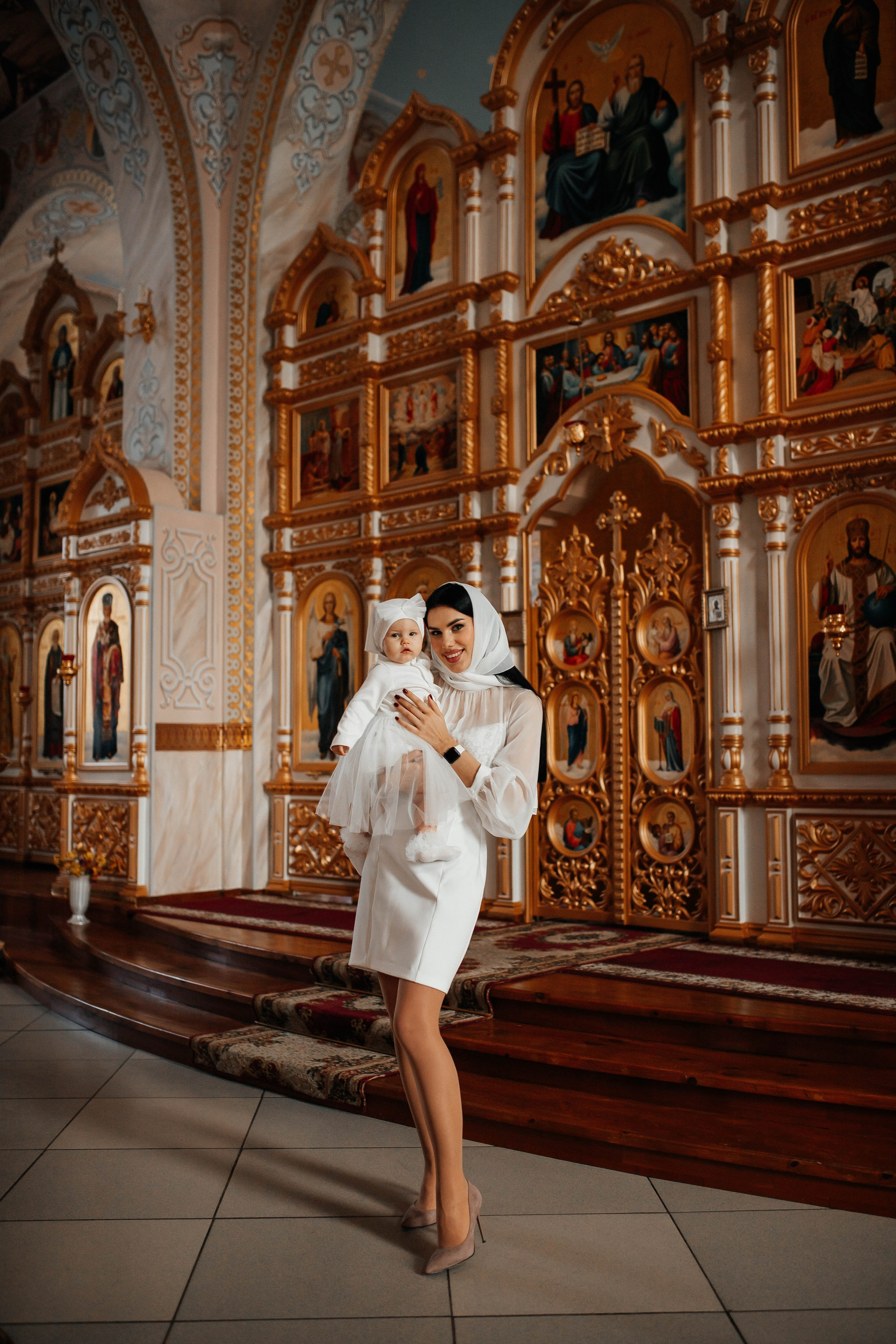 Крещение Каролины. Фотограф Сальск Катерина