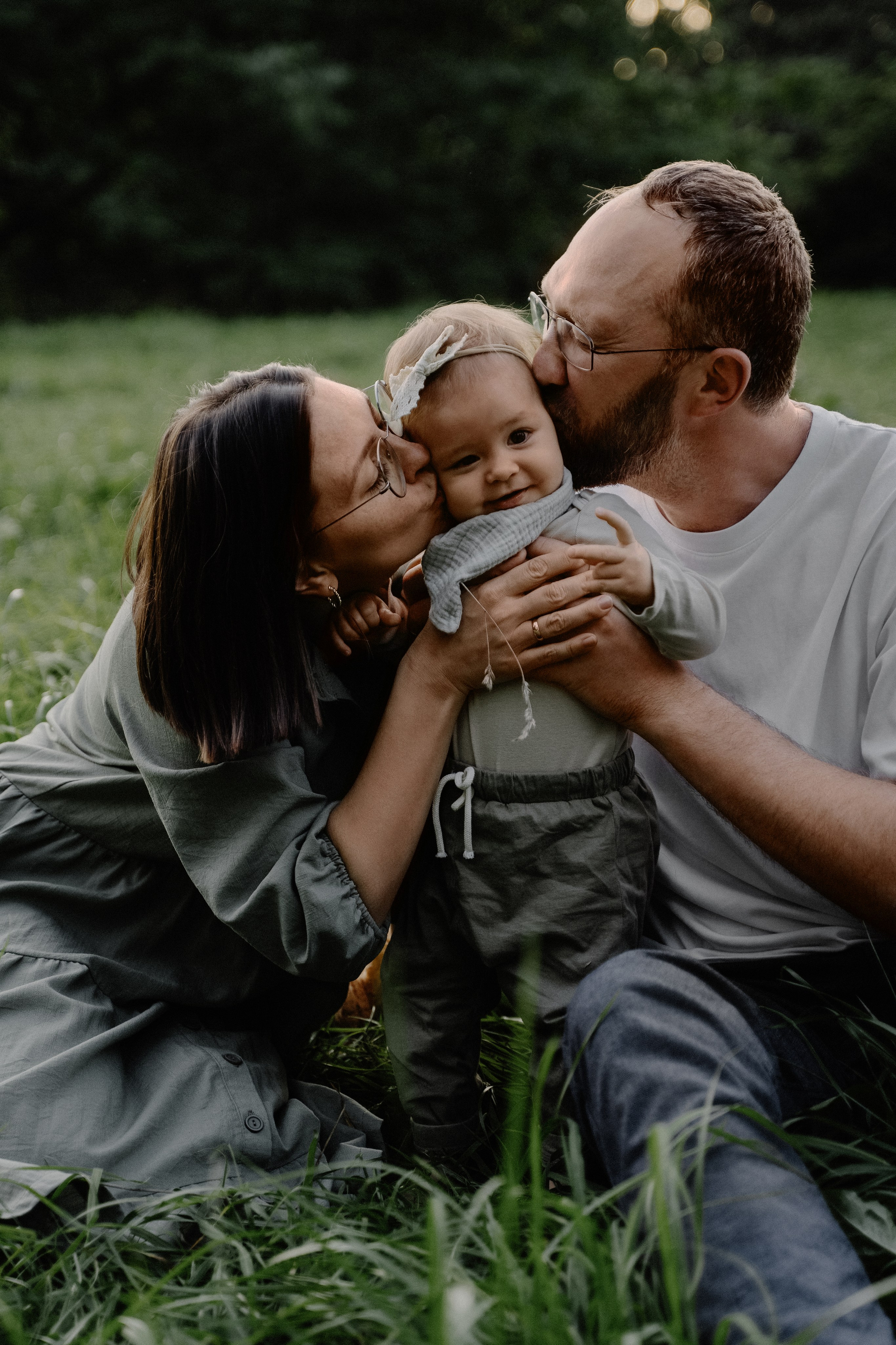 Втроем. Семейный фотограф в Москве Надя Бугаева