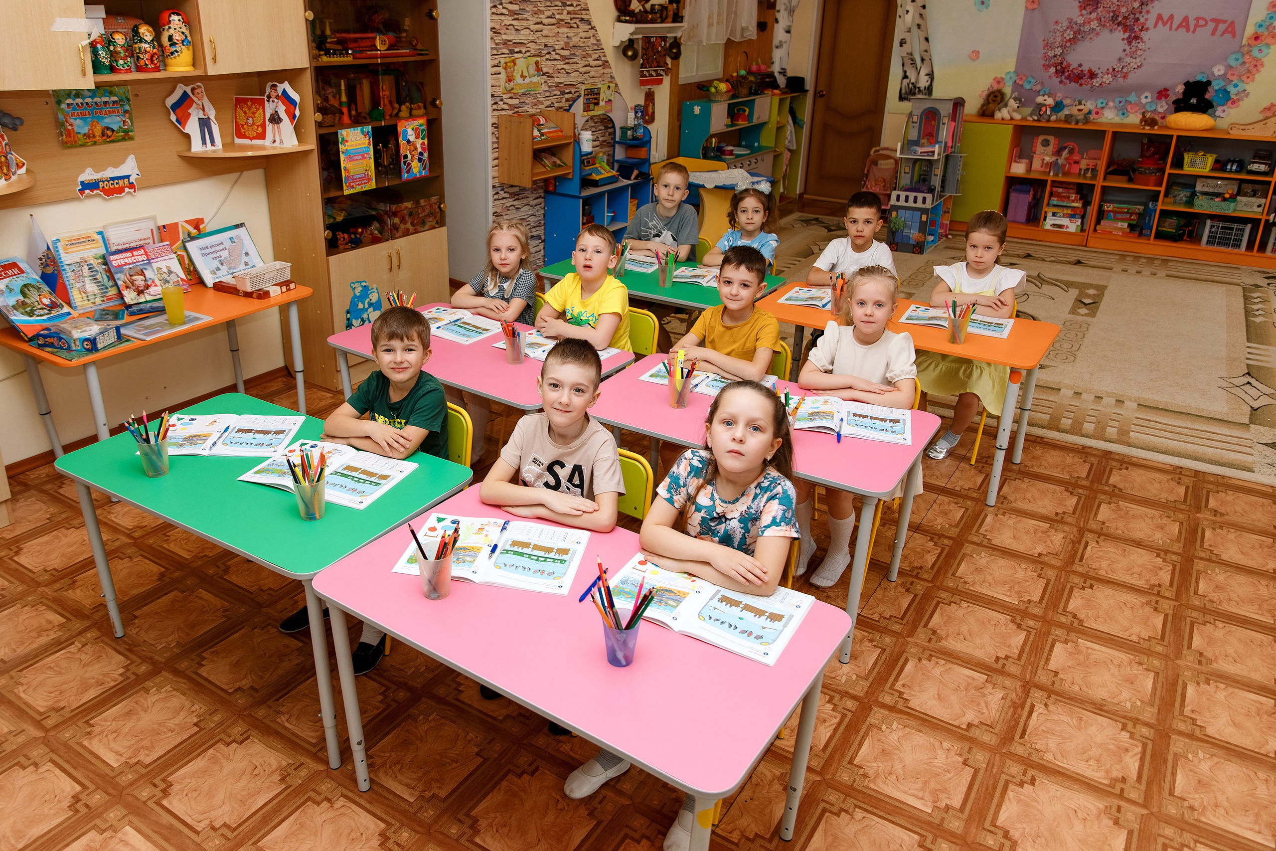 Детский Сад 9 (13 человек). Фотограф Любовь Корниенко, Примоский край