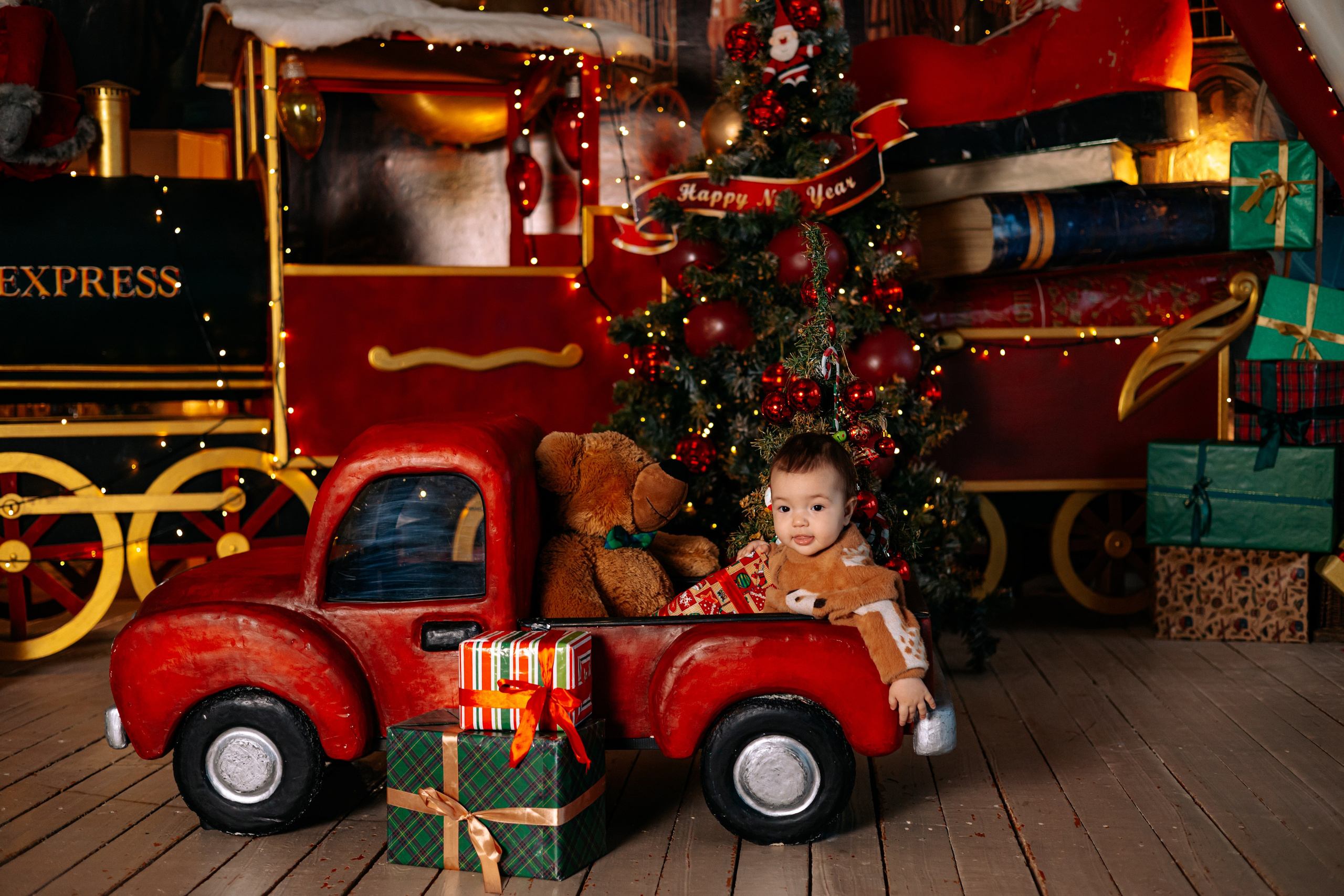 Новогодняя фотосессия в Казани. Профессиональный Фотограф в Казани Яна Забелина