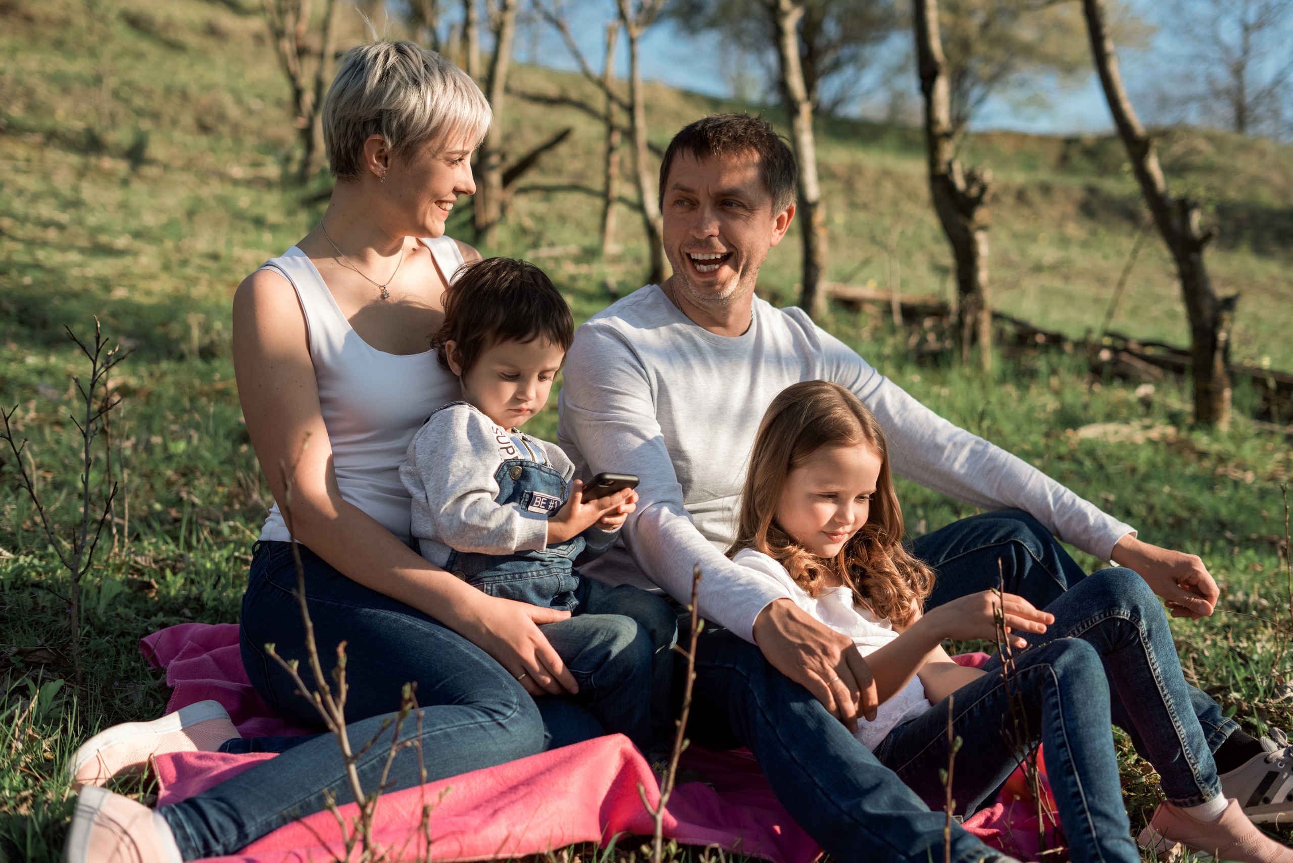 Семейная фотосессия для Елены и Дмитрия. Фотограф в Кисловодске Наталья Попова