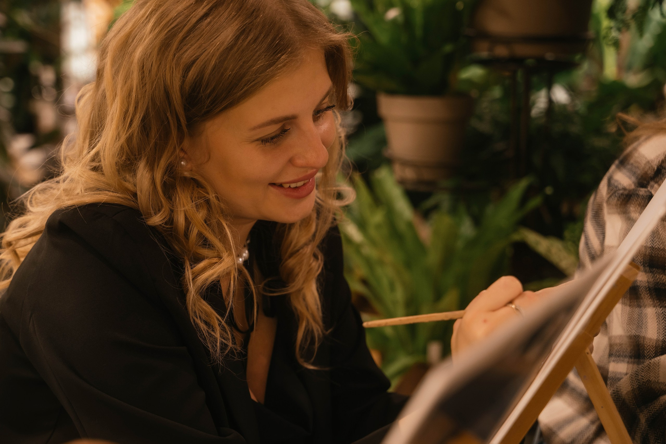 Мастер-класс по рисованию на день рождения. Свадебный, семейный фотограф в Рязани Лена Брант