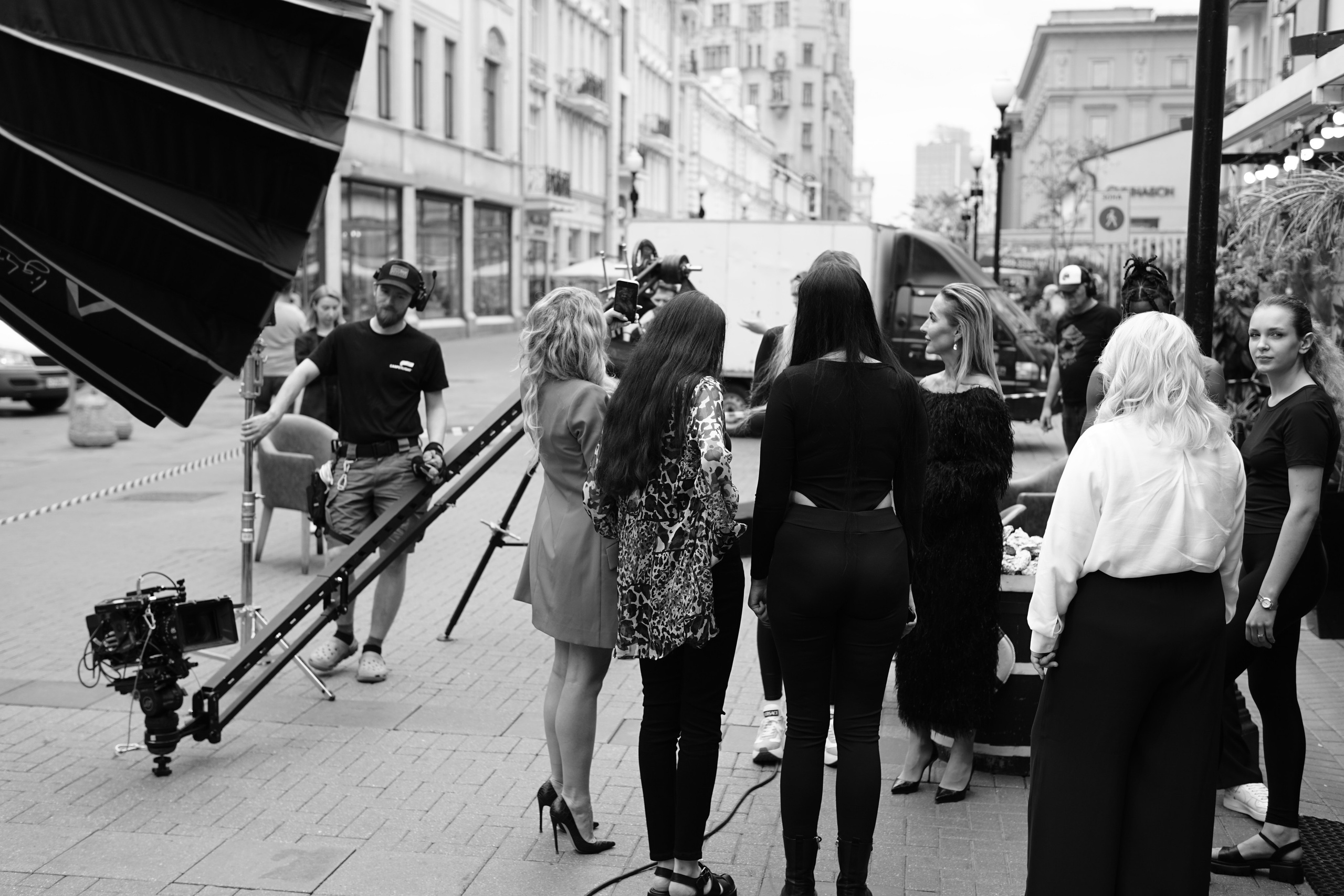 Бэкстейдж на киноплощадке. Фотограф в Москве Юлия Першина