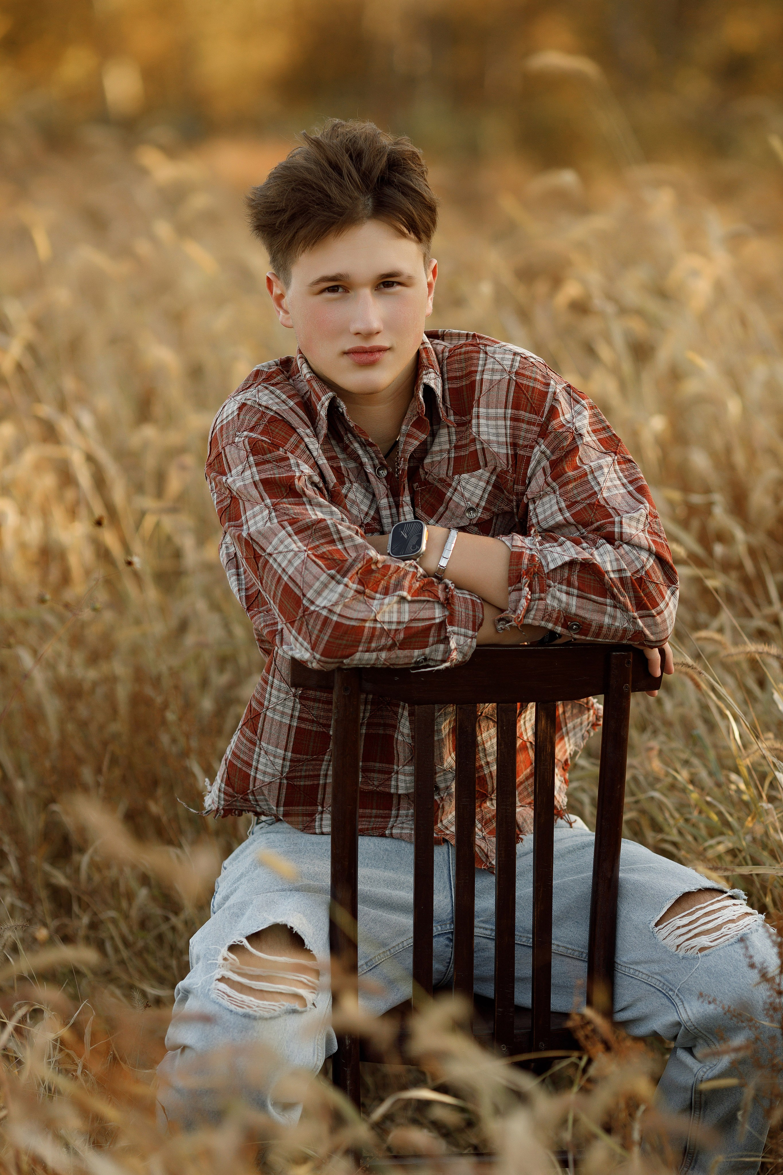 Осень 11 класс (съемка в поле). Photoalbum-vl.ru