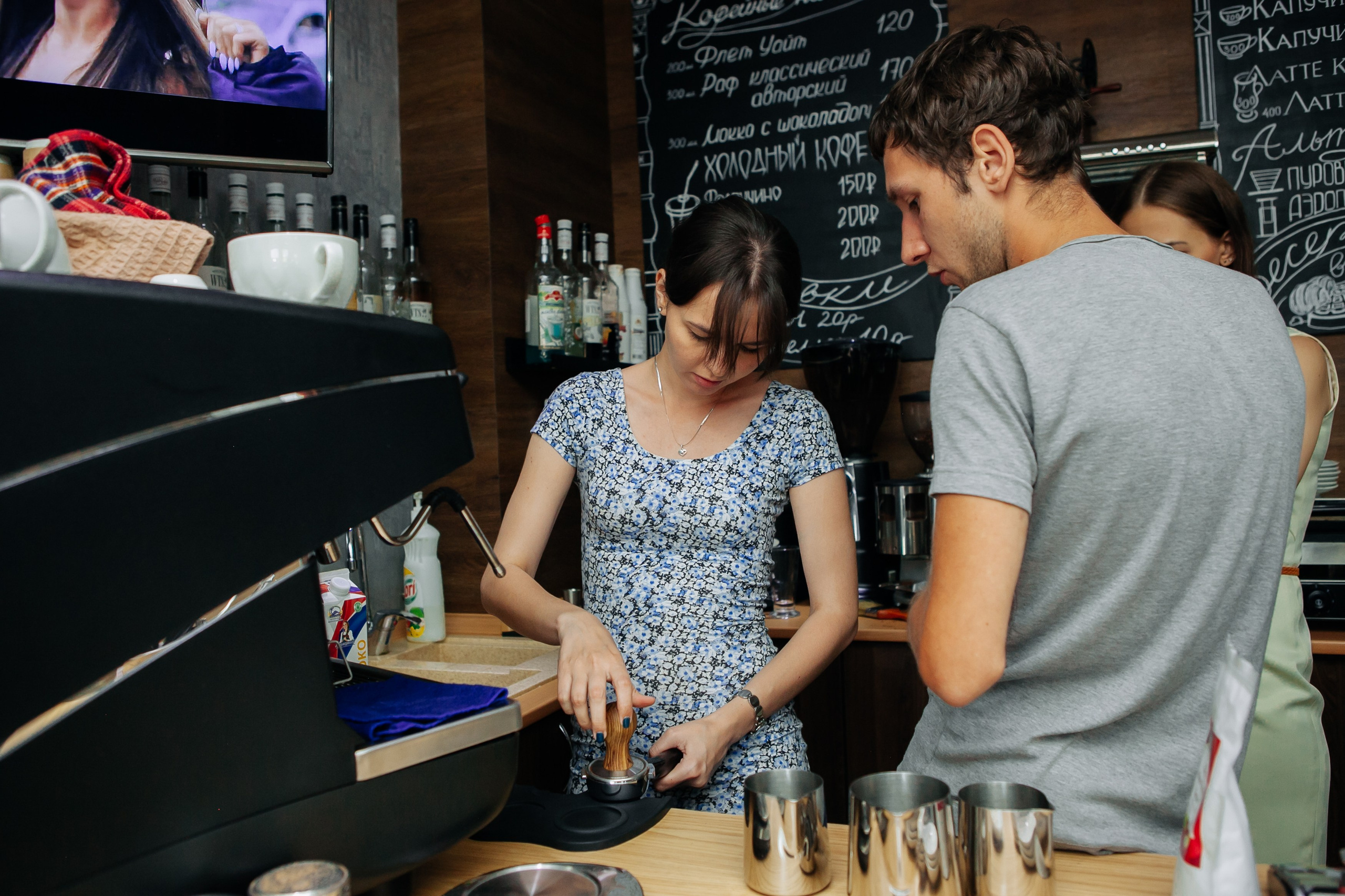 Мастер-класс по приготовлению кофе. Фотограф в Иркутске Анастасия Григорьева