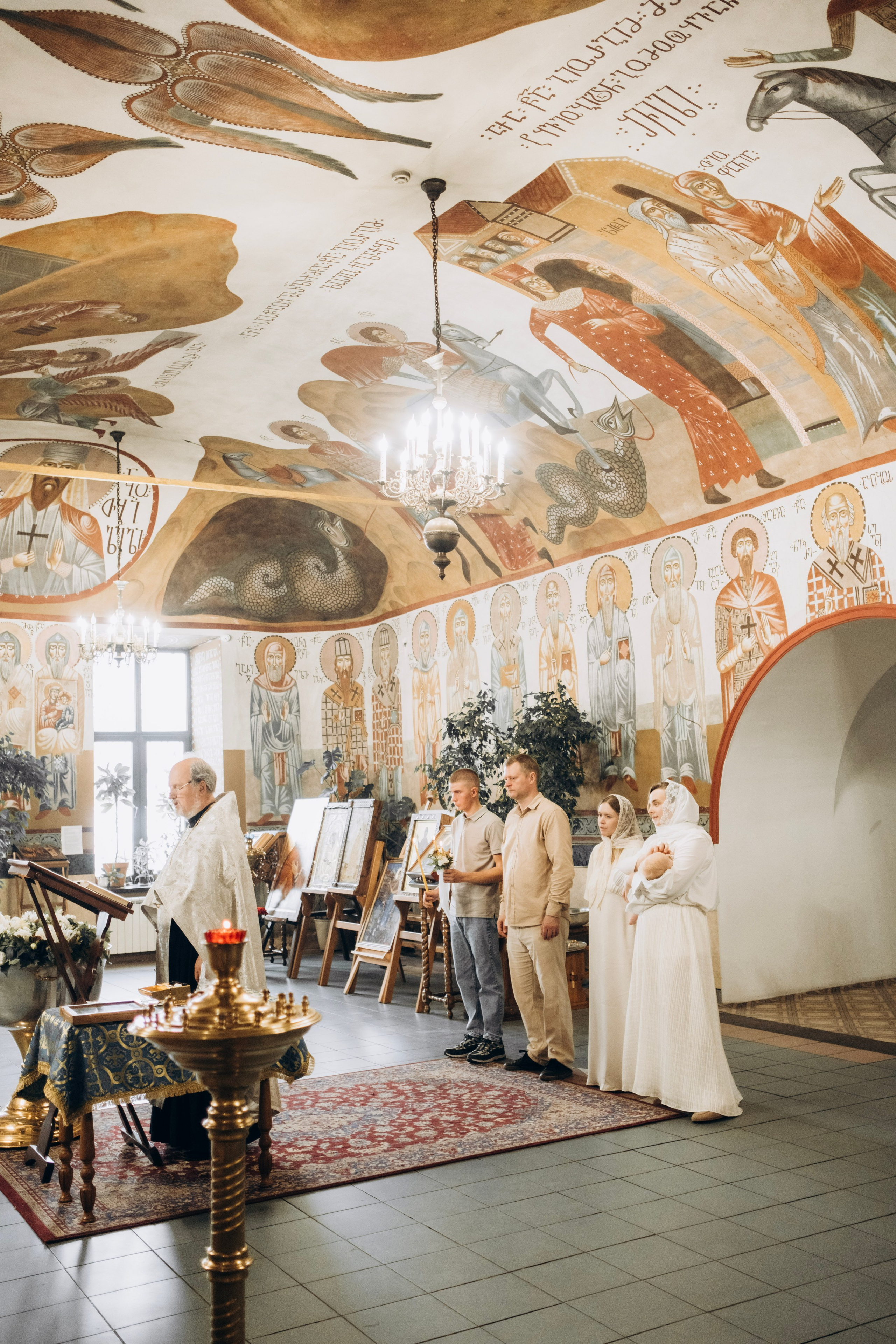 Крещение Георгия. Главная