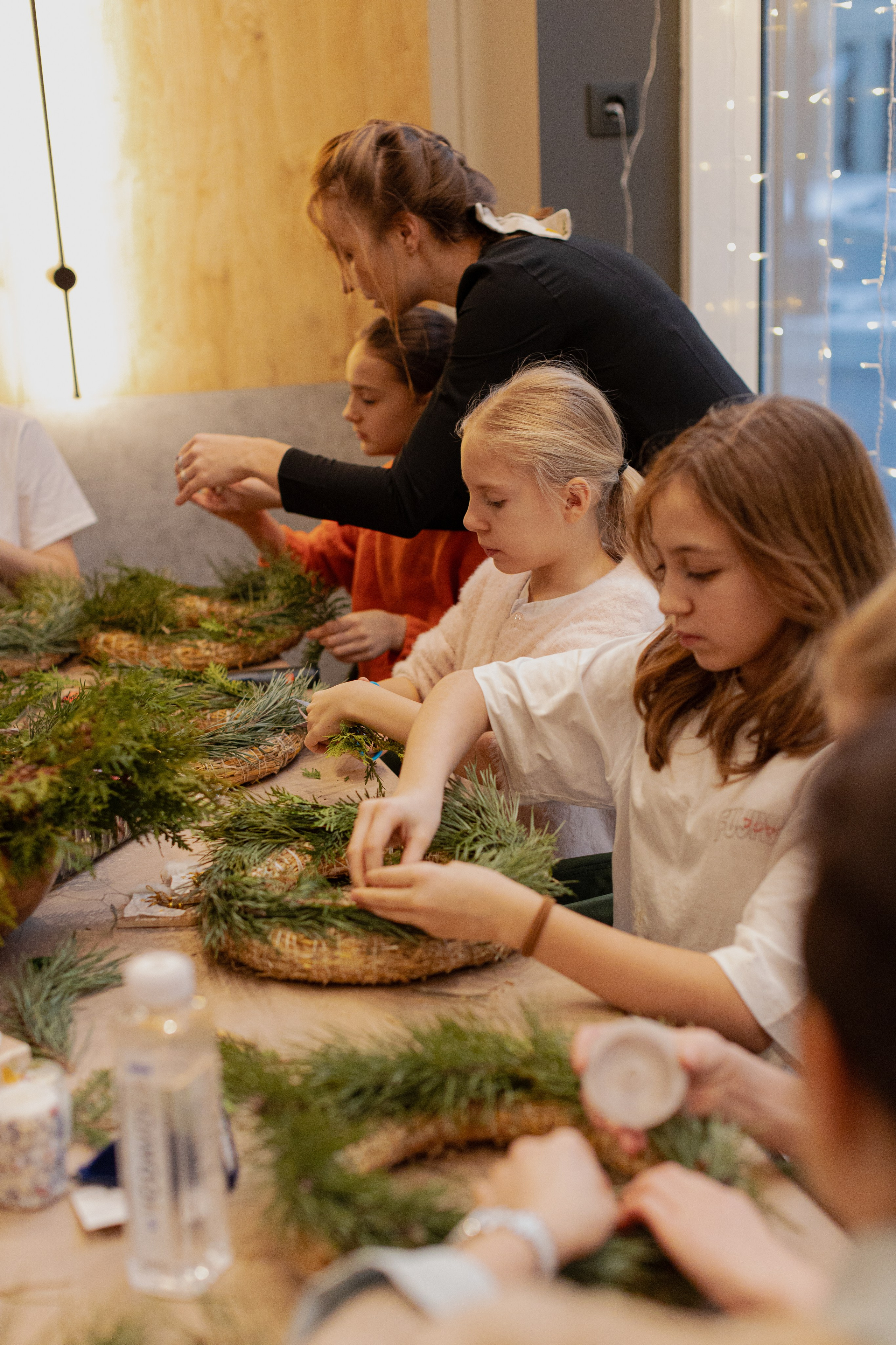 Мк Новогодний Венок. Анастасия Ракчеева Художник