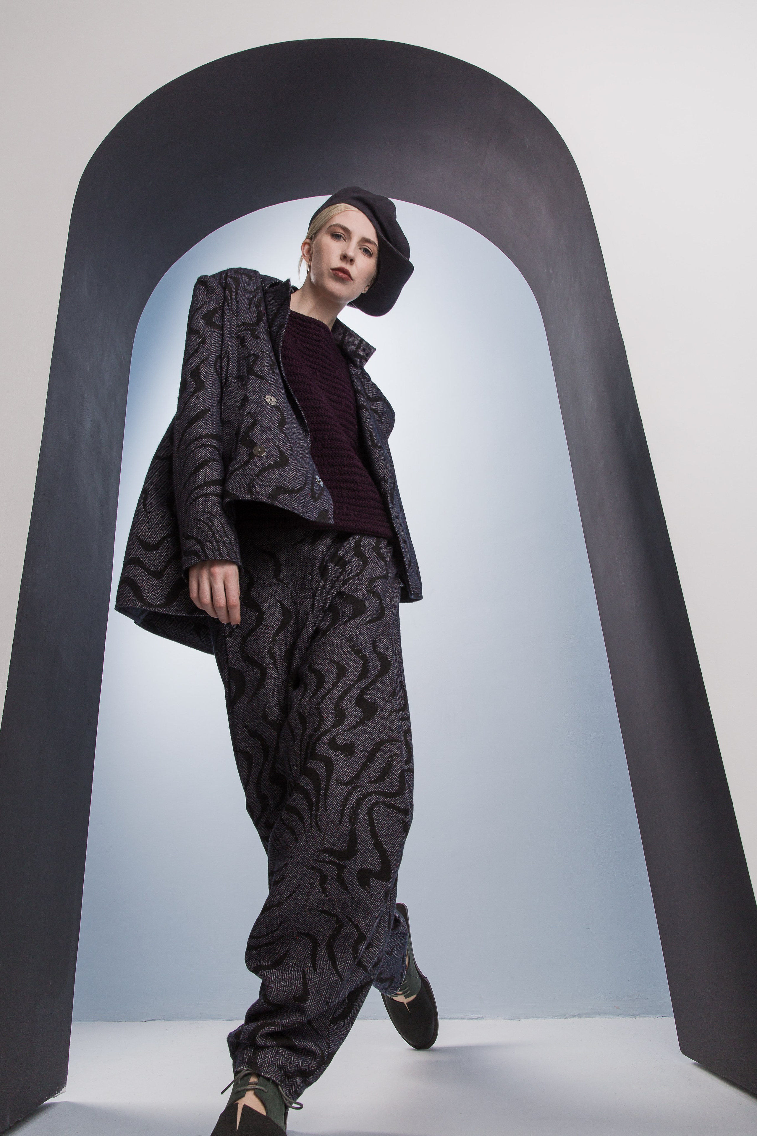 LookBook Winter 2022-2023 fo CROKI. Photographer Anna Arzamastseva