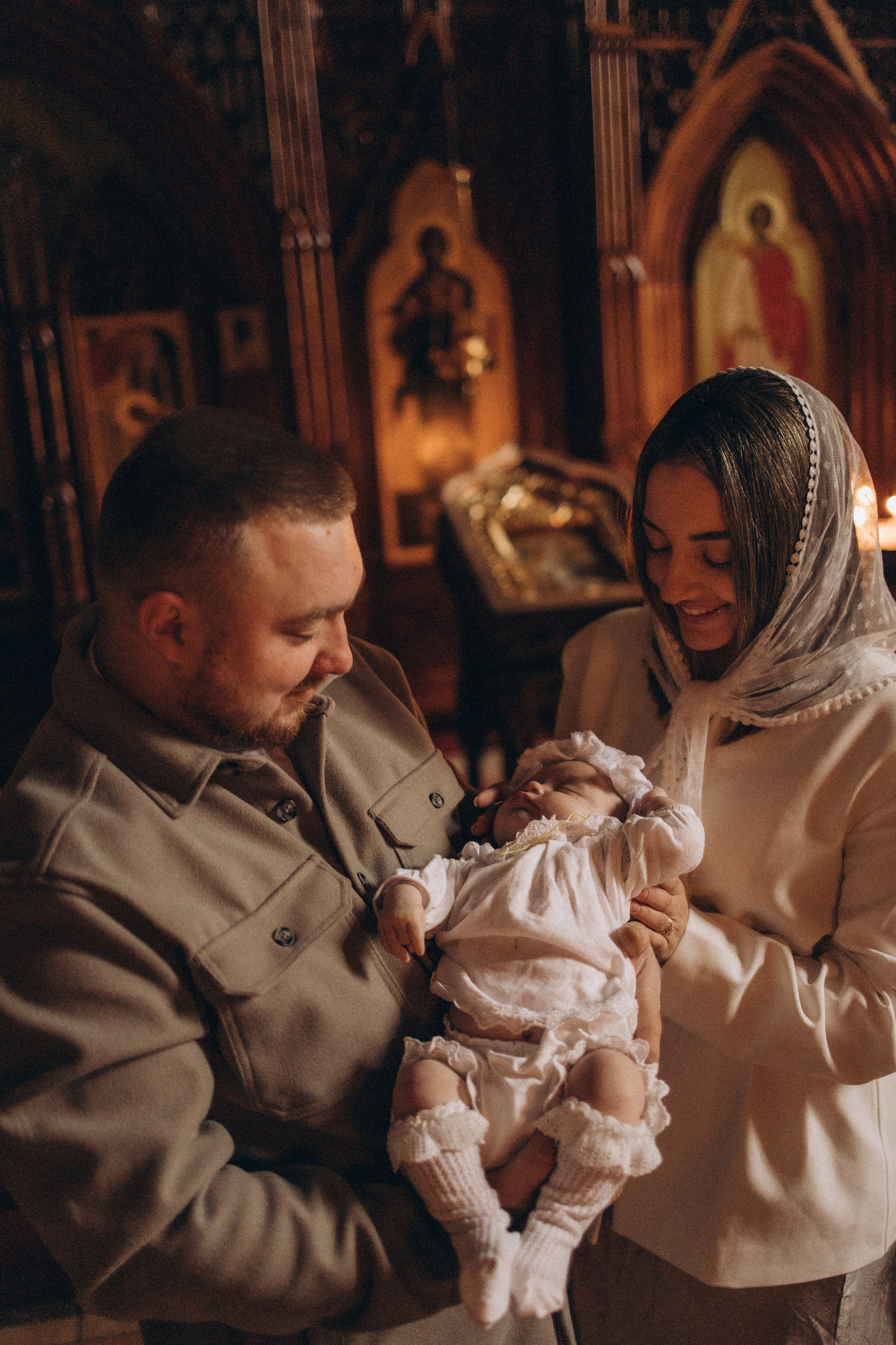 Таинство крещение. Семейный фотограф в Калининграде Юлия Нигаматулина
