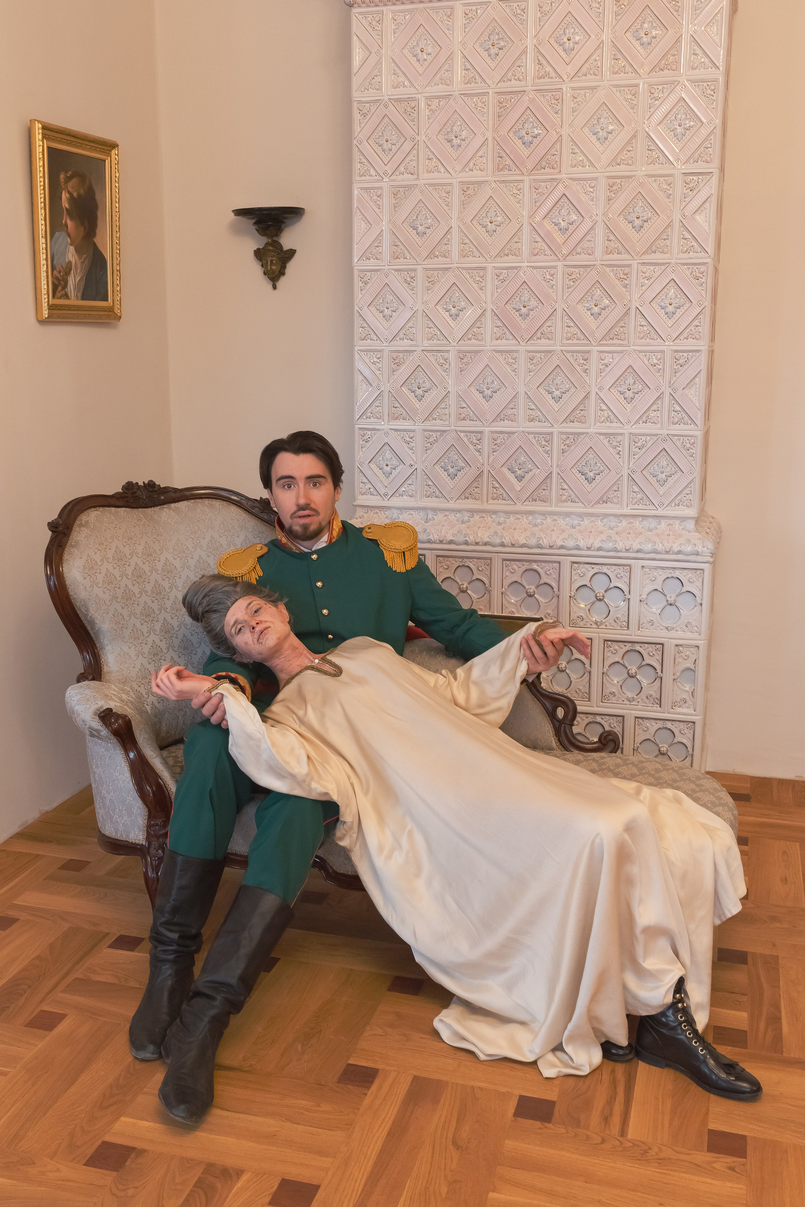 Съёмка «Пиковая дама» для Piterville. Фотограф, ретушёр, графический дизайнер в Петербурге Борякина Настя