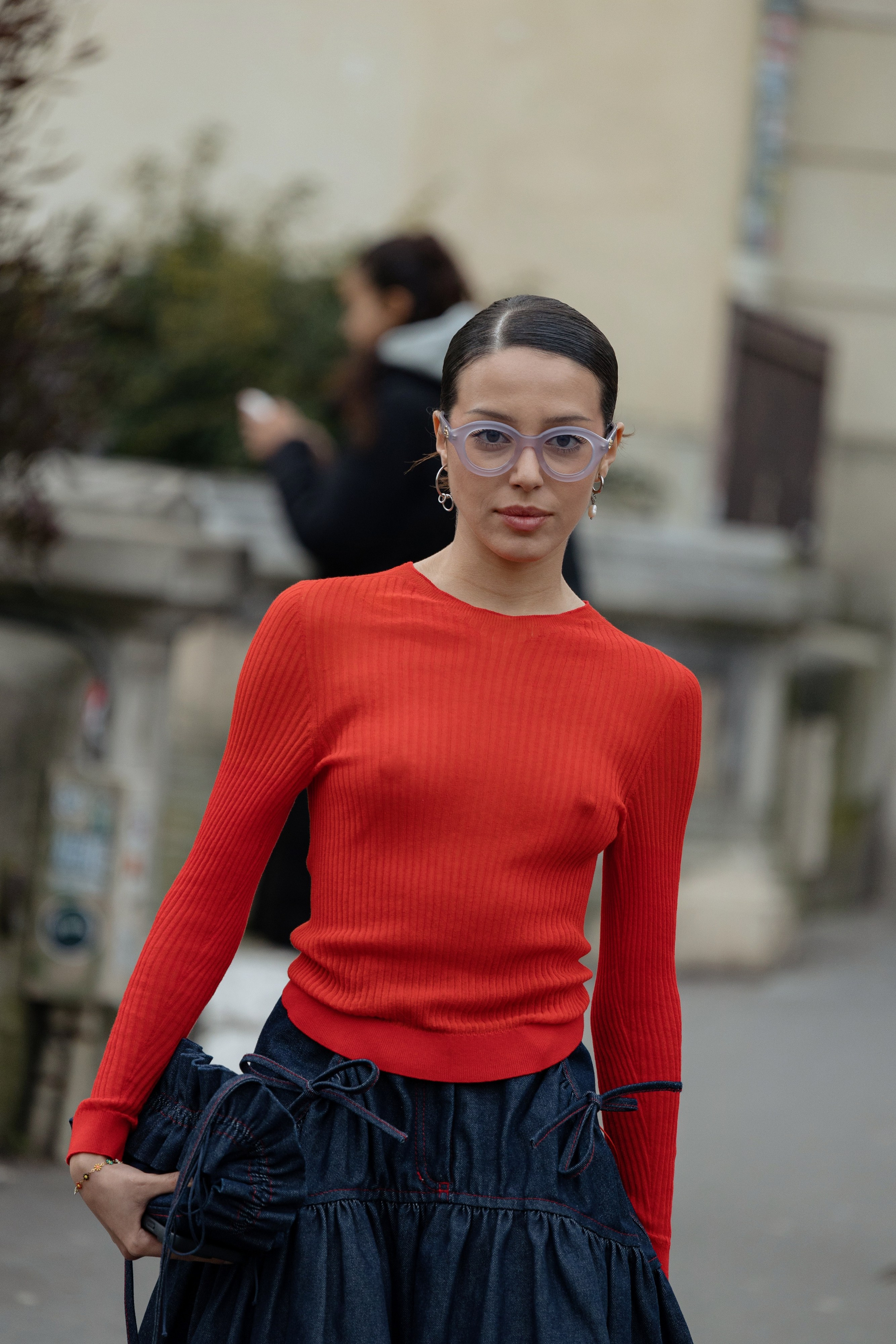 Cecilie Bahnsen PFW WOMENSWEAR FALL-WINTER 24/25. Photographer in Milan Ivan Goncharov