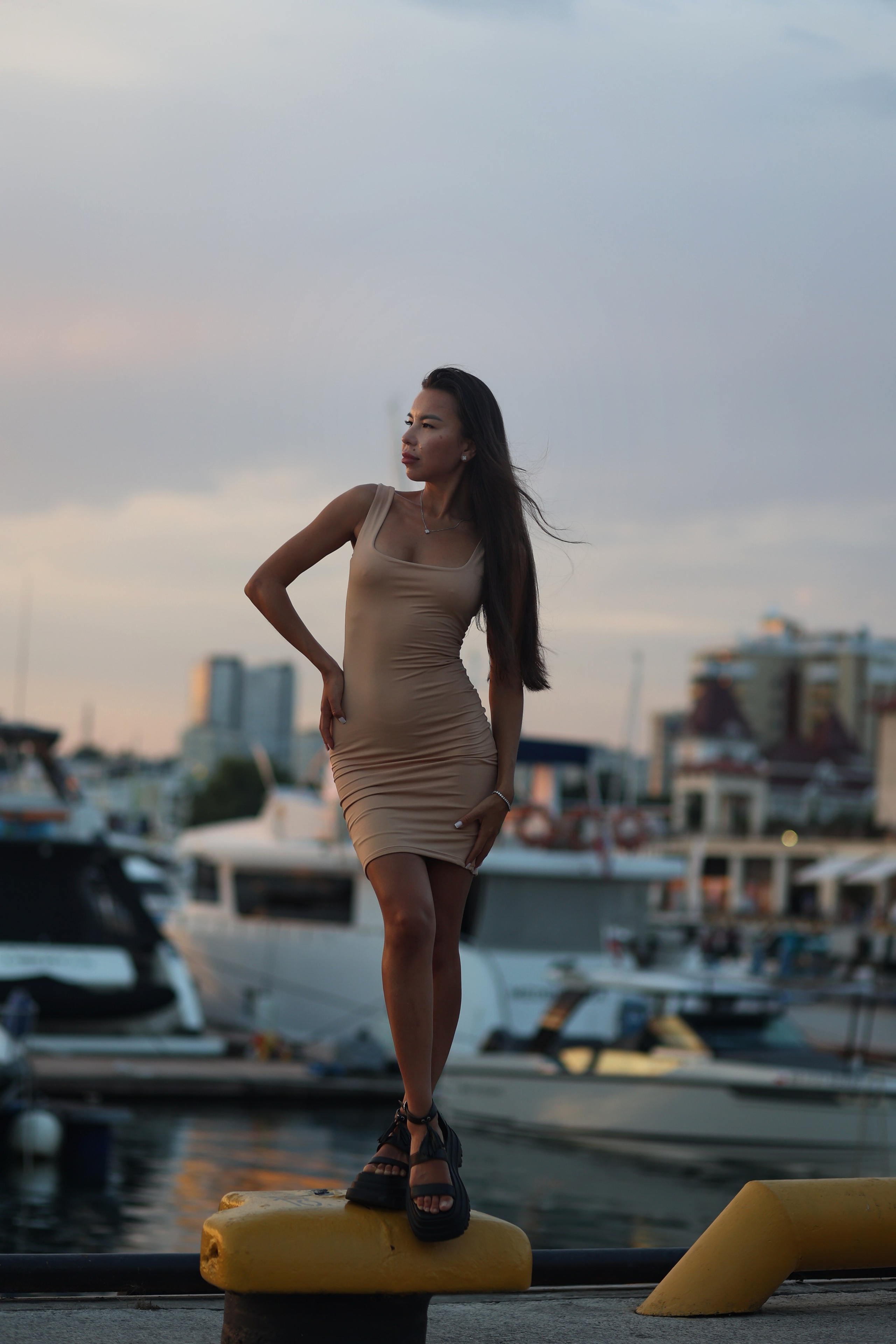 Закат. Морской Порт. Сочи. Портретный фотограф Москва