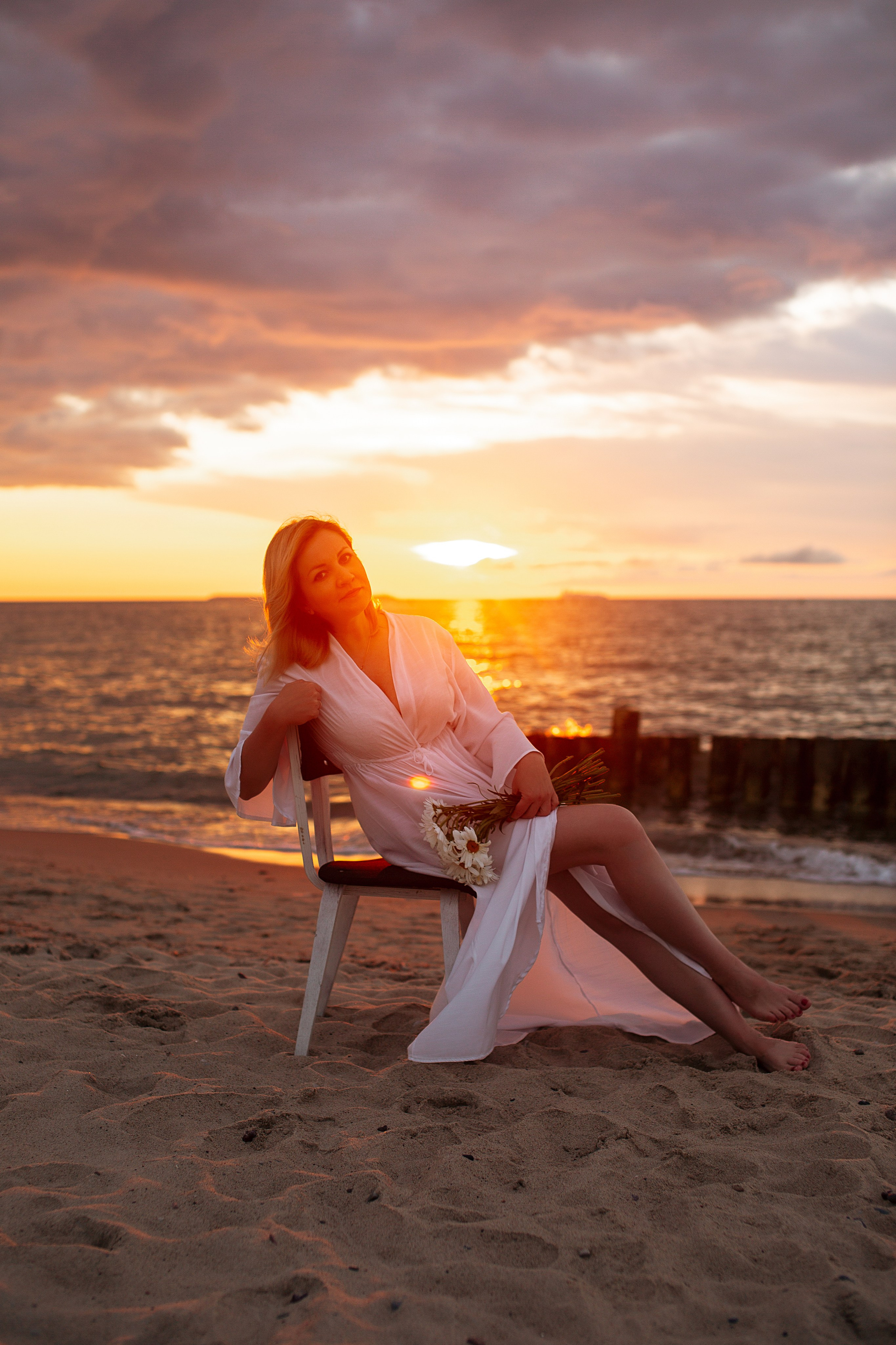 На закате Зеленоградск. Https://malovafoto.ru