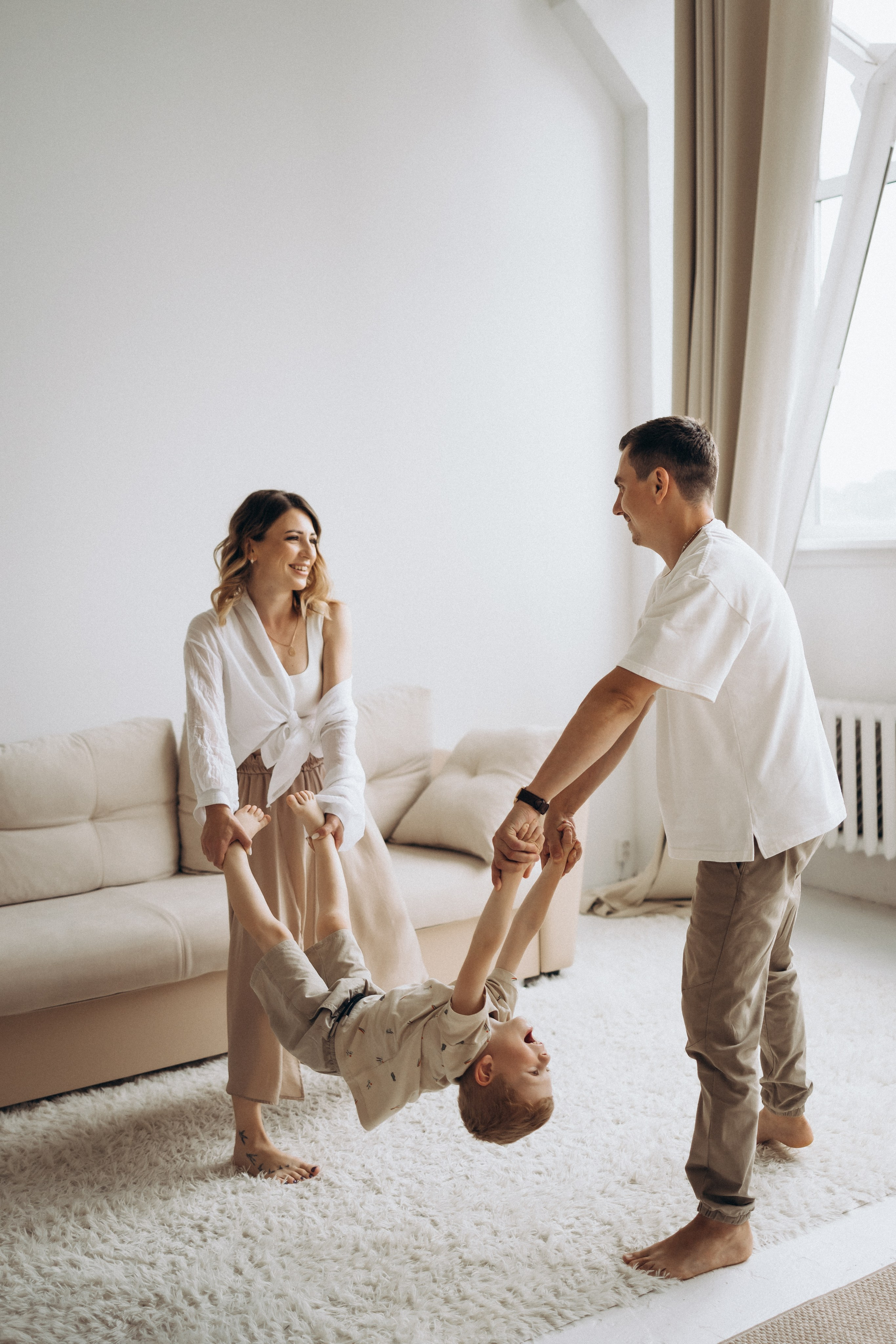 Дмитрий, Алёна и Демид. Фотограф Нижний Новгород