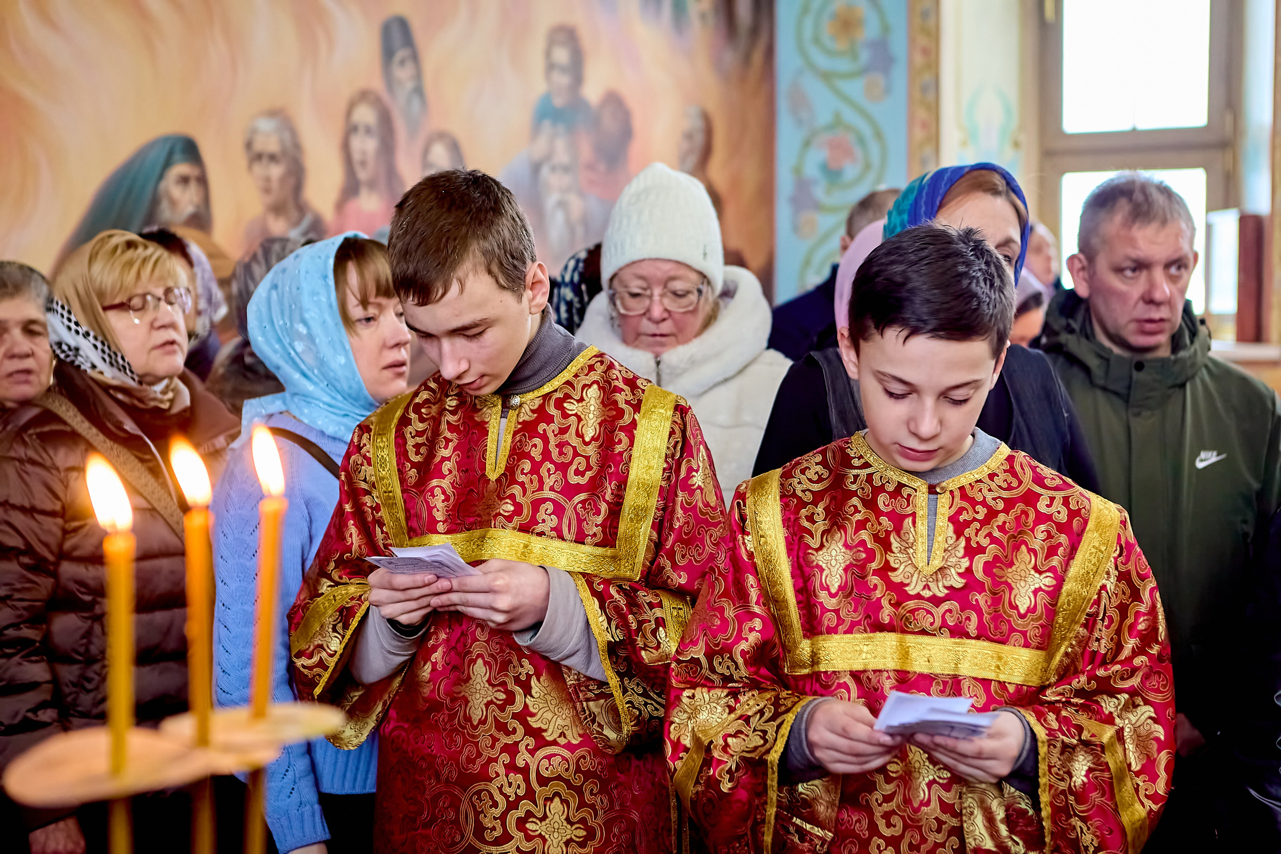 Фото водосвятного молебна. Православный портретный и детский фотограф Николай Голованов.