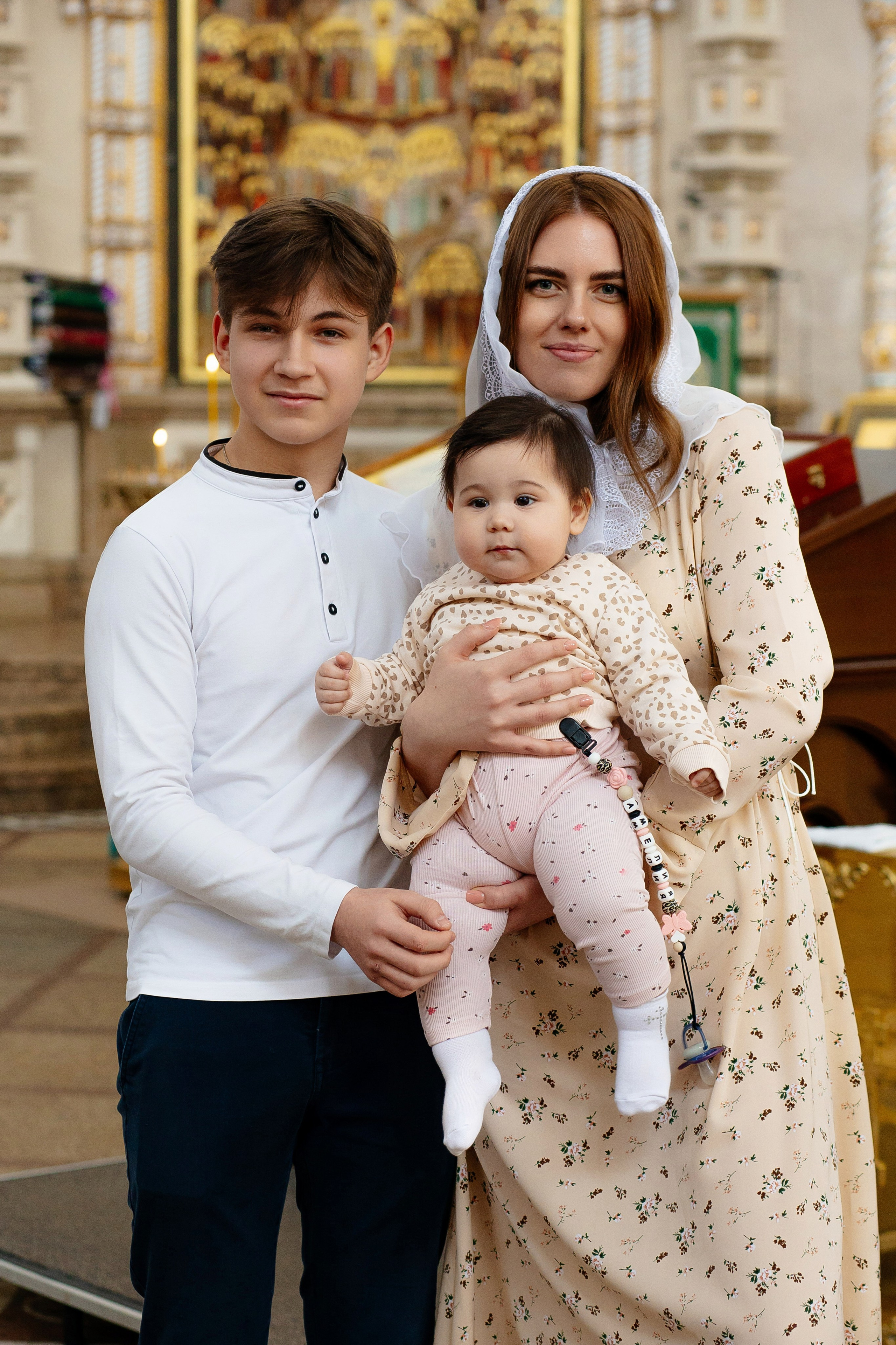Крещение Амелии. Семейный и детский фотограф в Москве Александра Мак