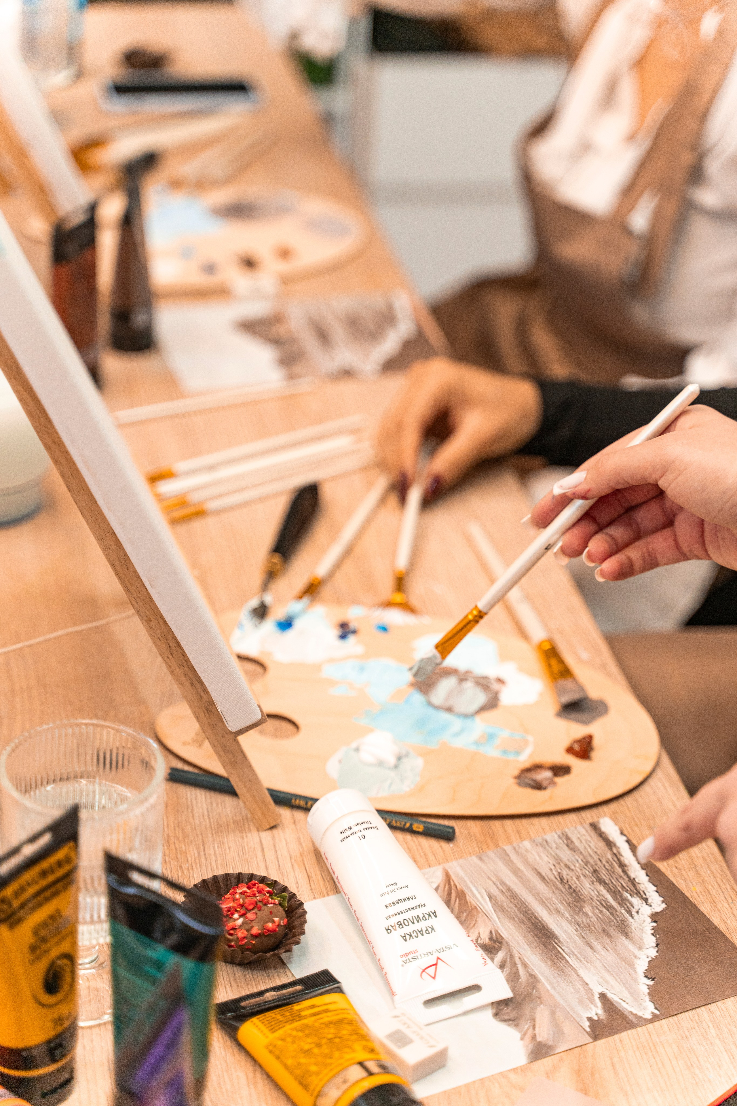 Мастер-Класс по рисованию. Фотограф Москва | Анна Мальцева