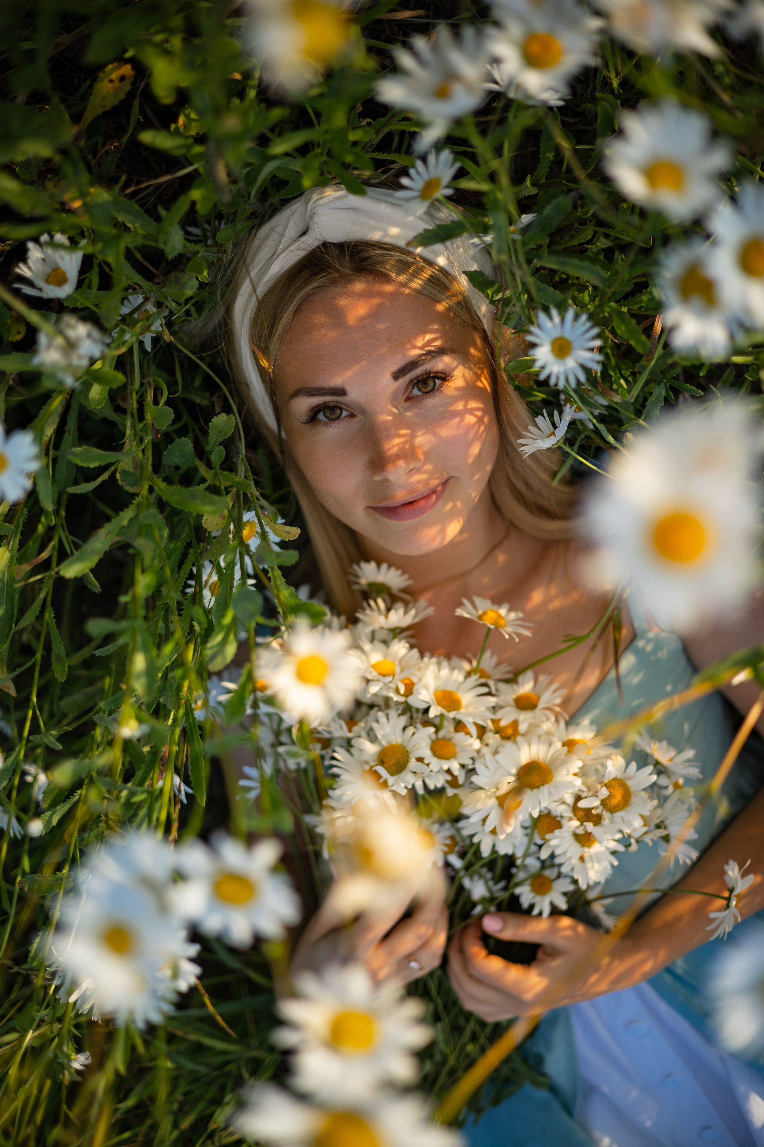 Индивидуальная фотосессия. Ромашки. Фотограф Самойлова Анна Архангельск, Северодвинск