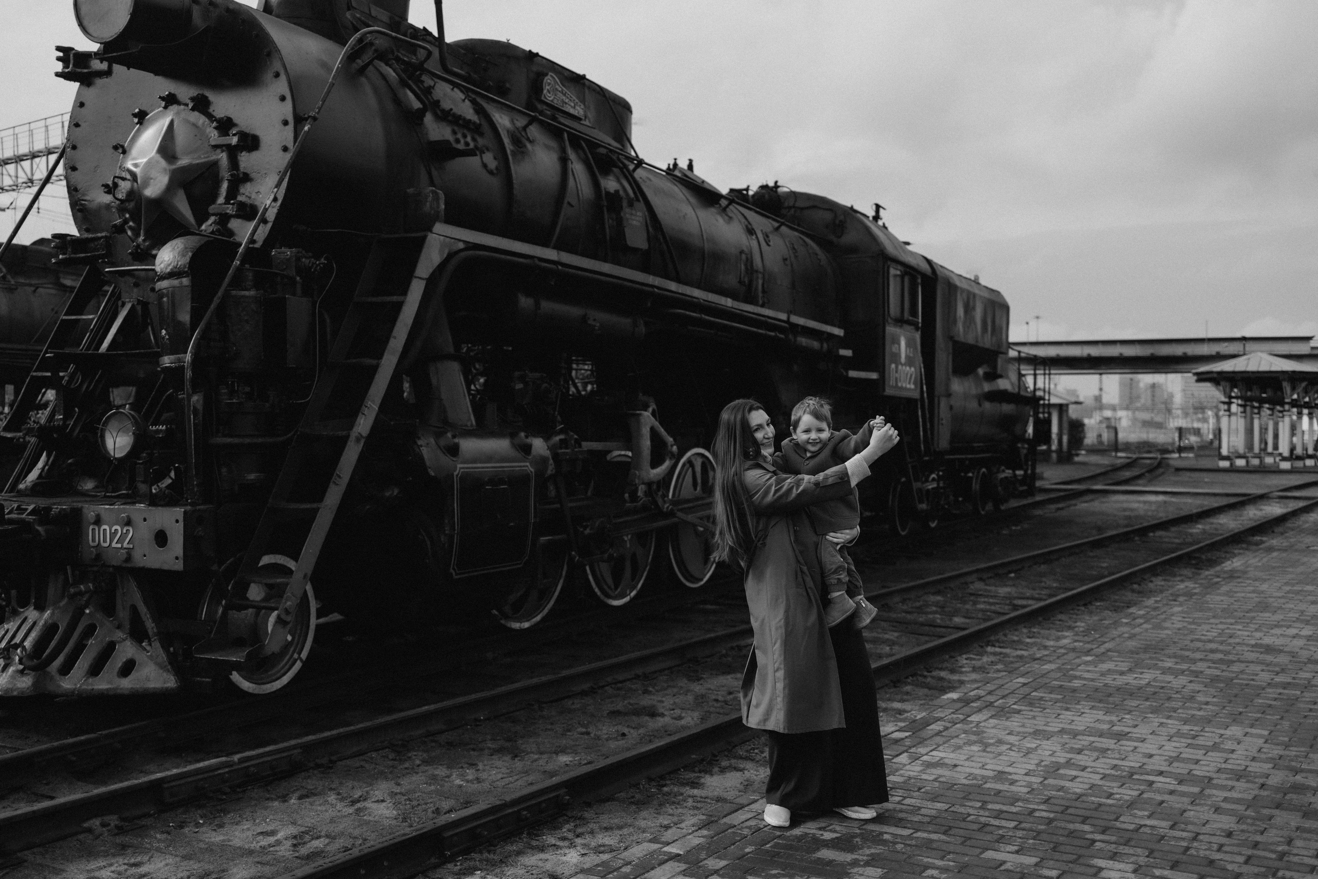 Любовь и паровозы. Семейный и женский фотограф в Москве Коновалова Олеся