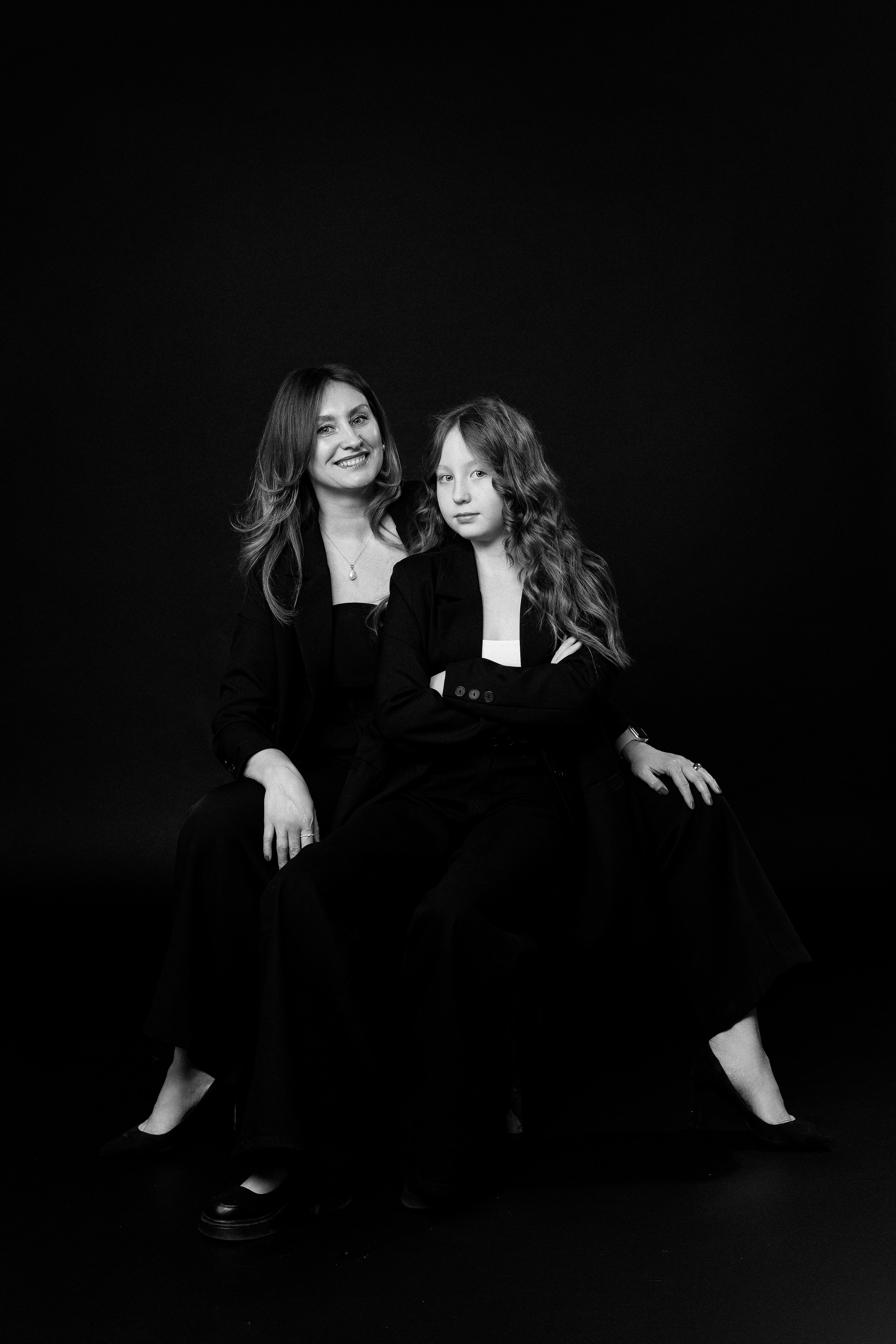 Фотосессия мама и дочка