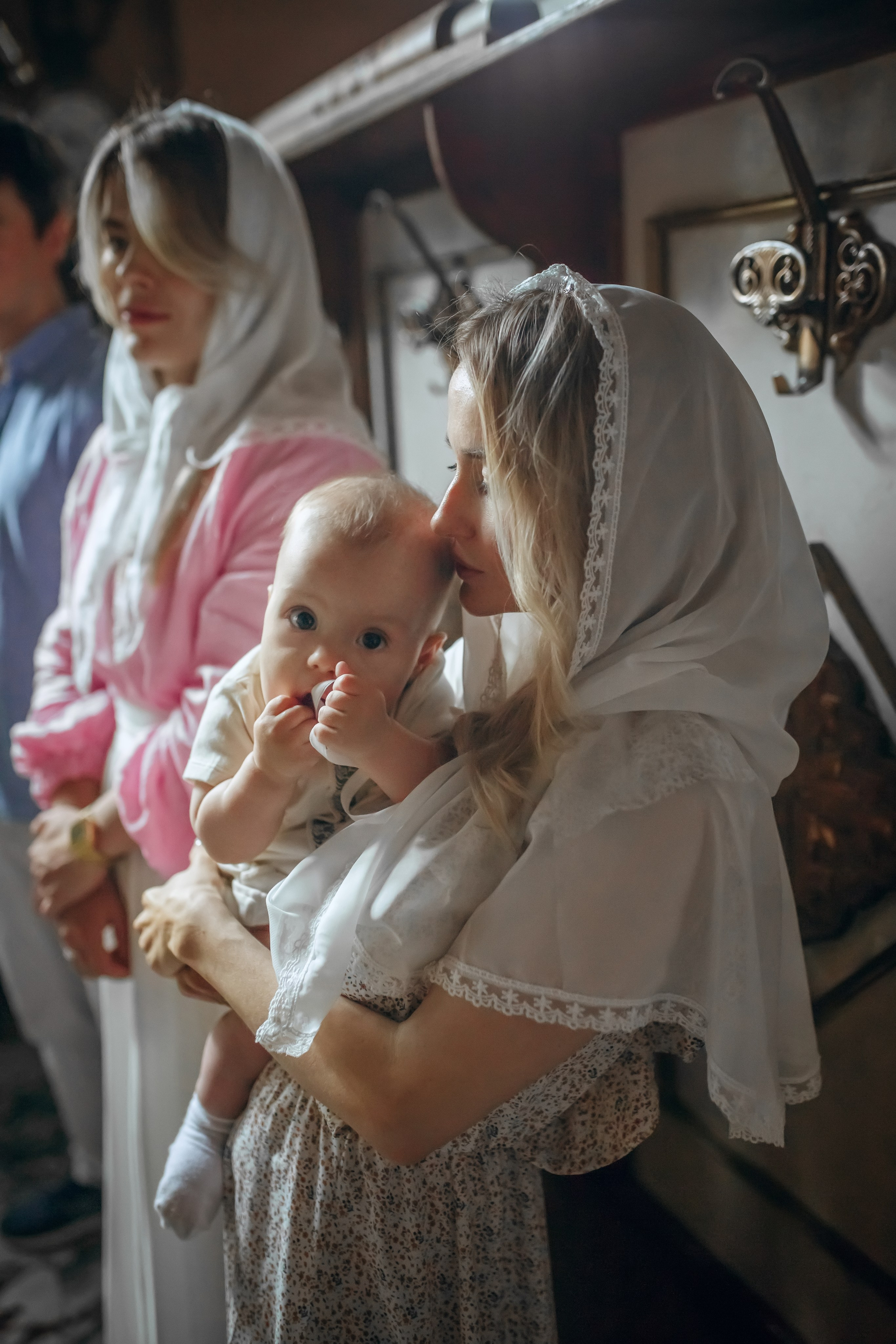 Крещение Бориса. Фотограф на Крещение, семейный фотограф в Москве