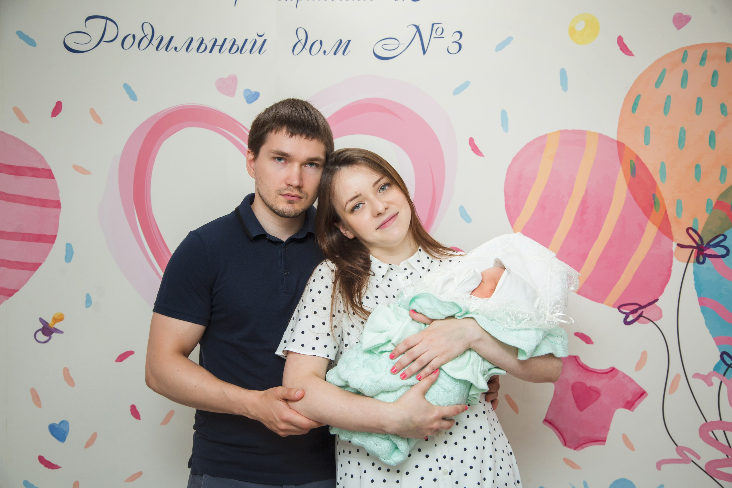 Выписка Роддом № 3. Фотограф на Крещение, семейный фотограф в Москве